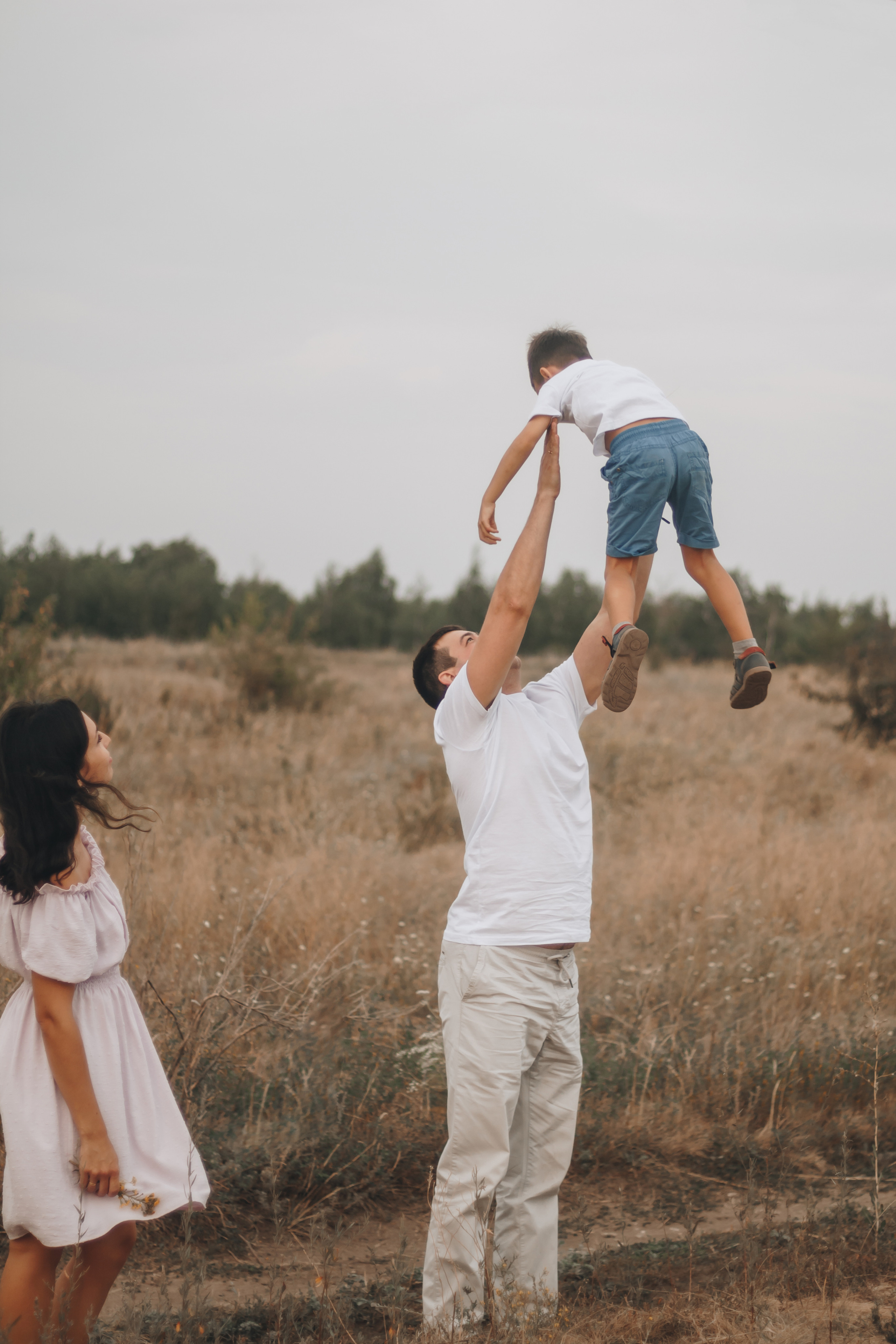 Елена, Сергей и Алёша. Портретный, семейный, lovestory фотограф в Саратове Анастасия Ивахнова