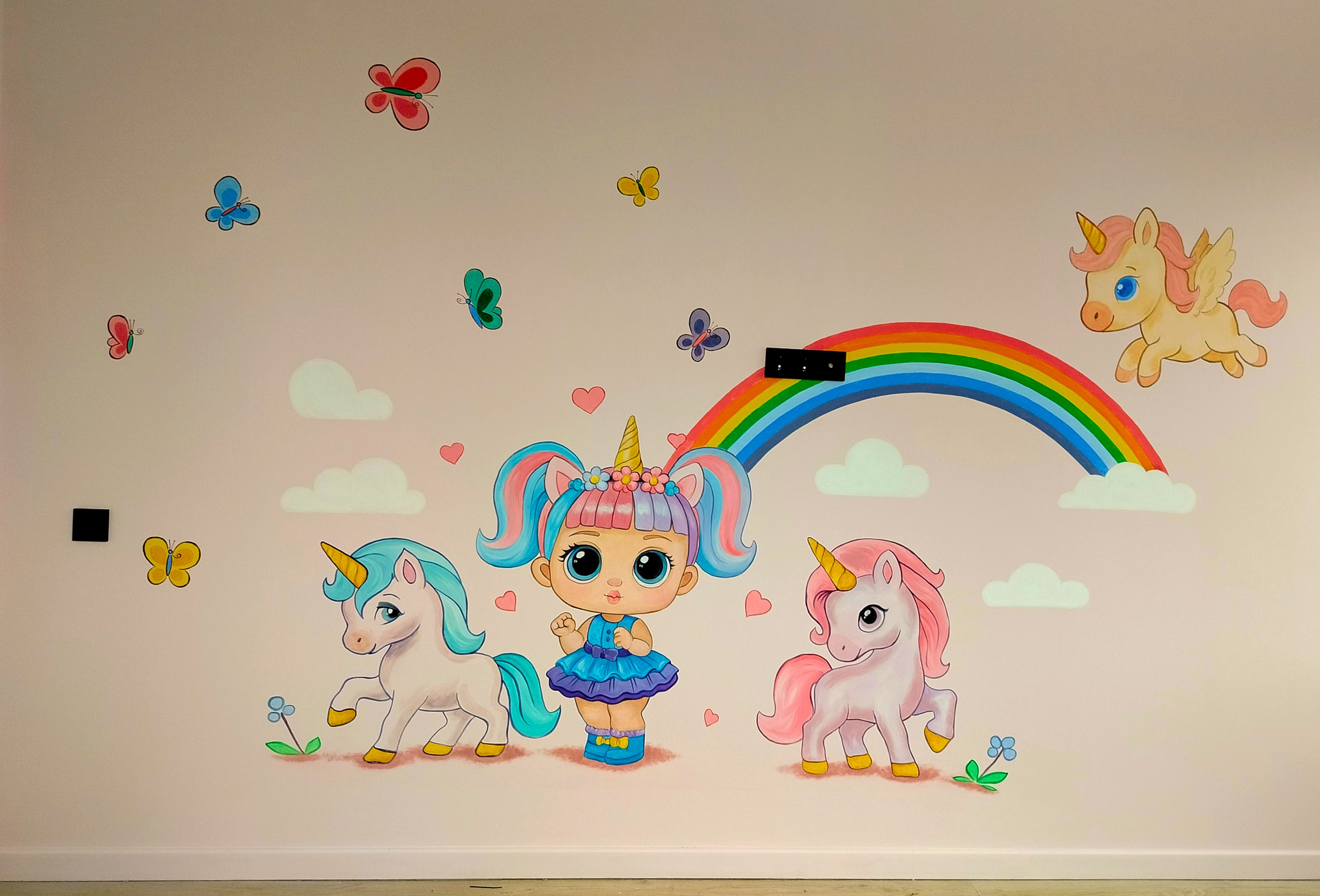 Роспись стен. Пейзажи