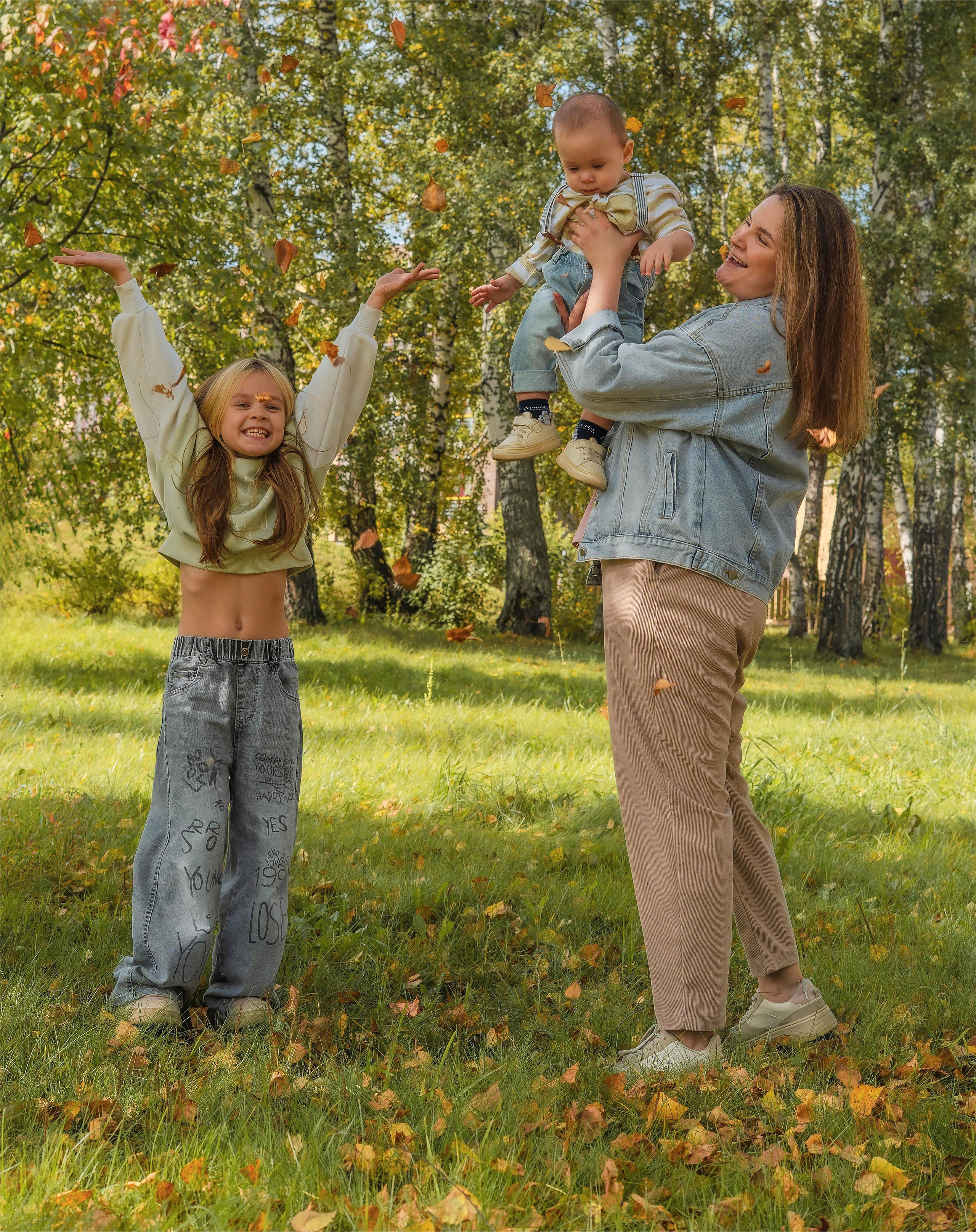 Семейная фотосессия в Новосибирске Краснообске