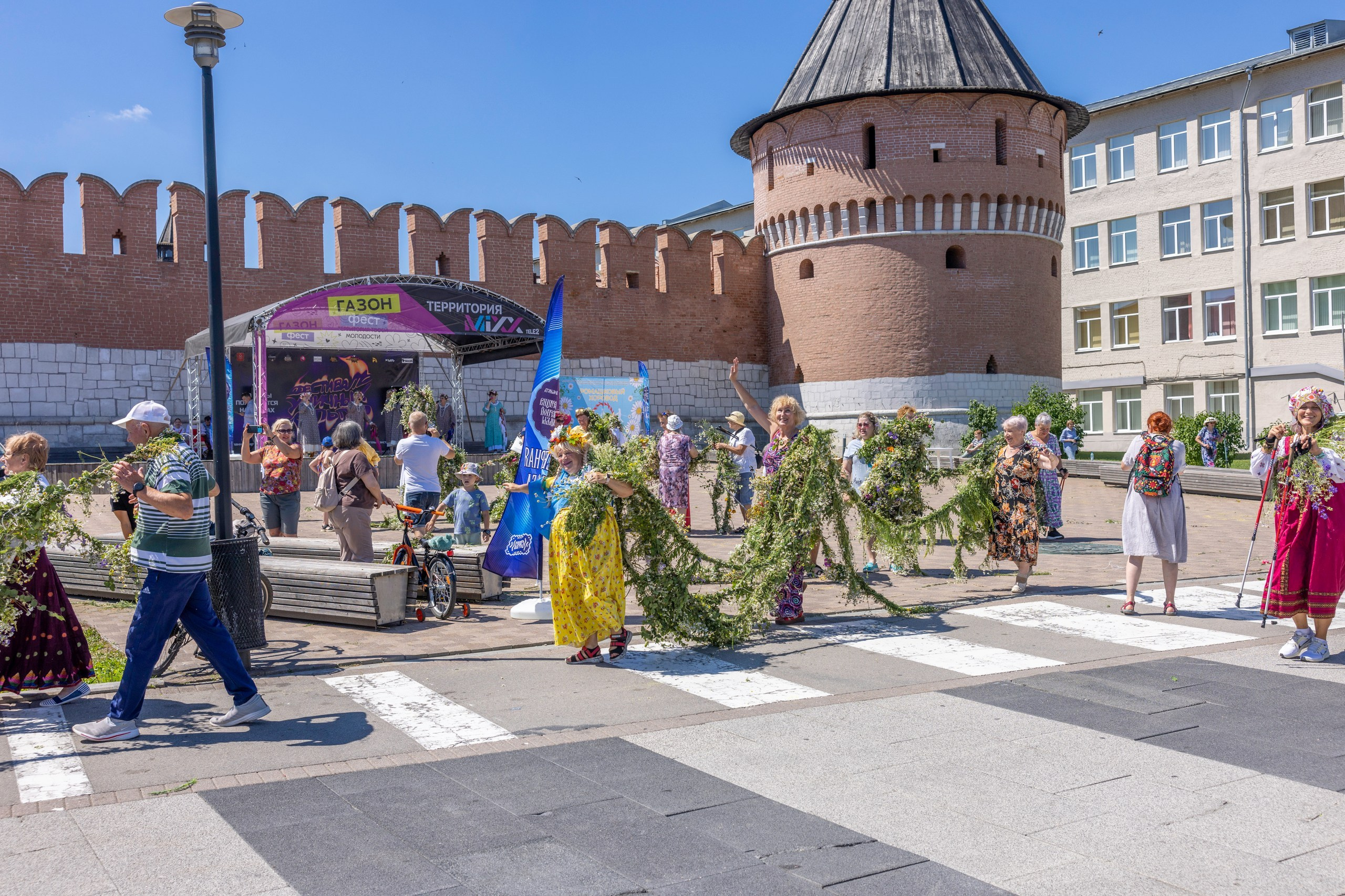 Фестиваль «Ромашковый хоровод». Северная ходьба. Фотограф в Туле Крупский АнДРей. Фотостудия «КАДР71» в Туле
