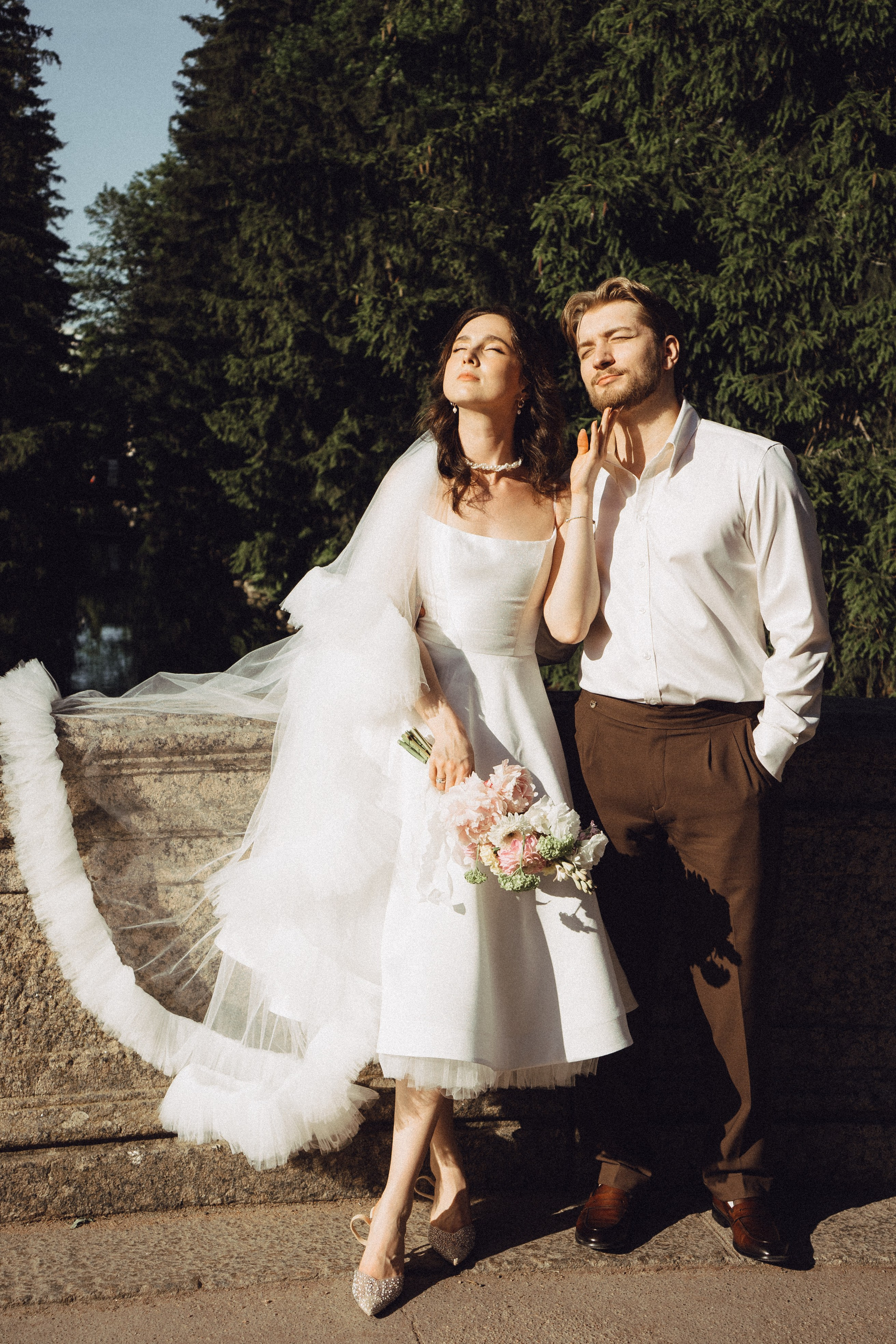 СВАДЕБНАЯ ФОТОСЕСИСИЯ В ГОРОДЕ ПУШКИН. Профессиональный фотограф, Санкт-Петербург — Виктория Богомолова
