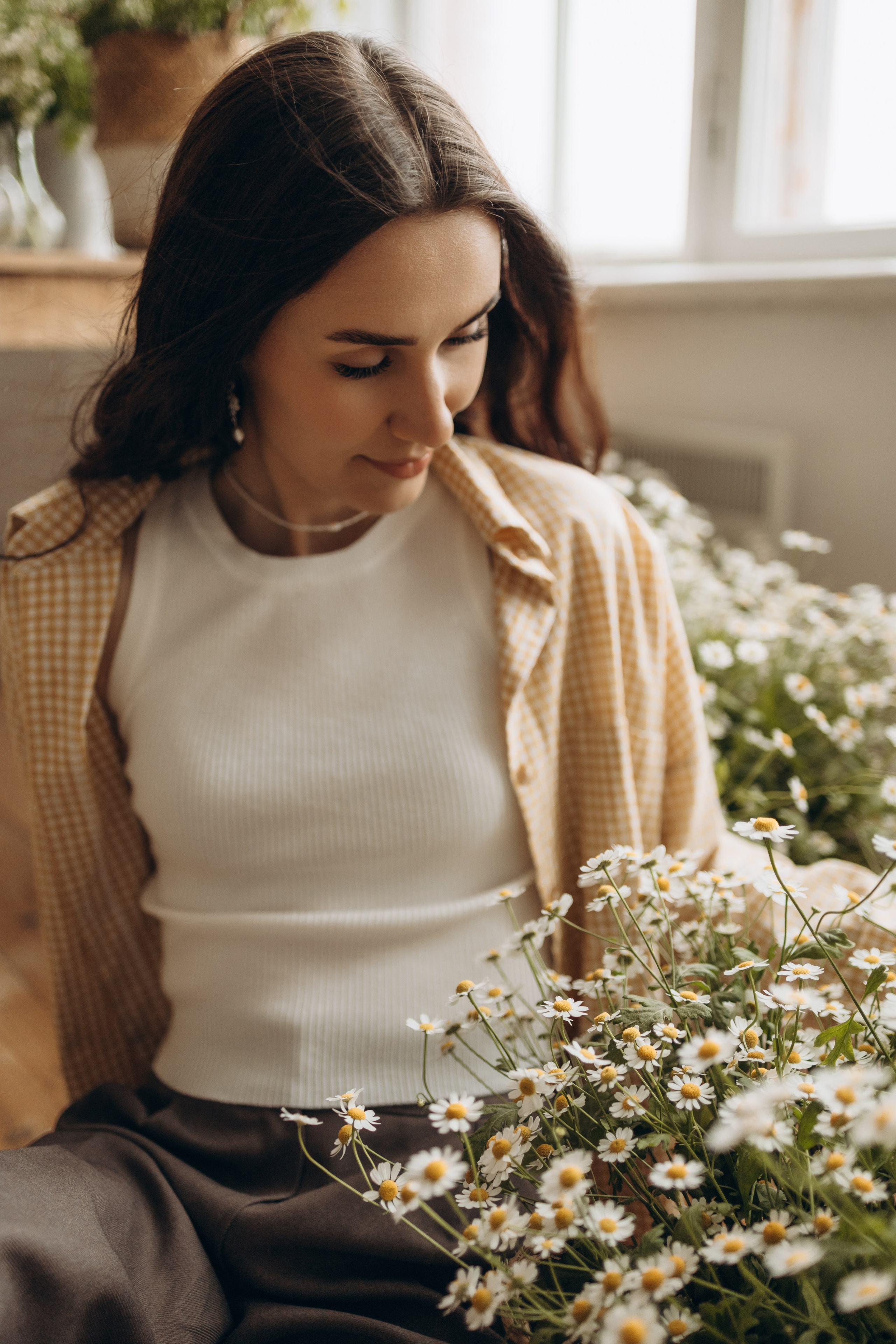 Вика ромашки. Самый теплый фотограф в Краснодаре Рябоконь Ксения