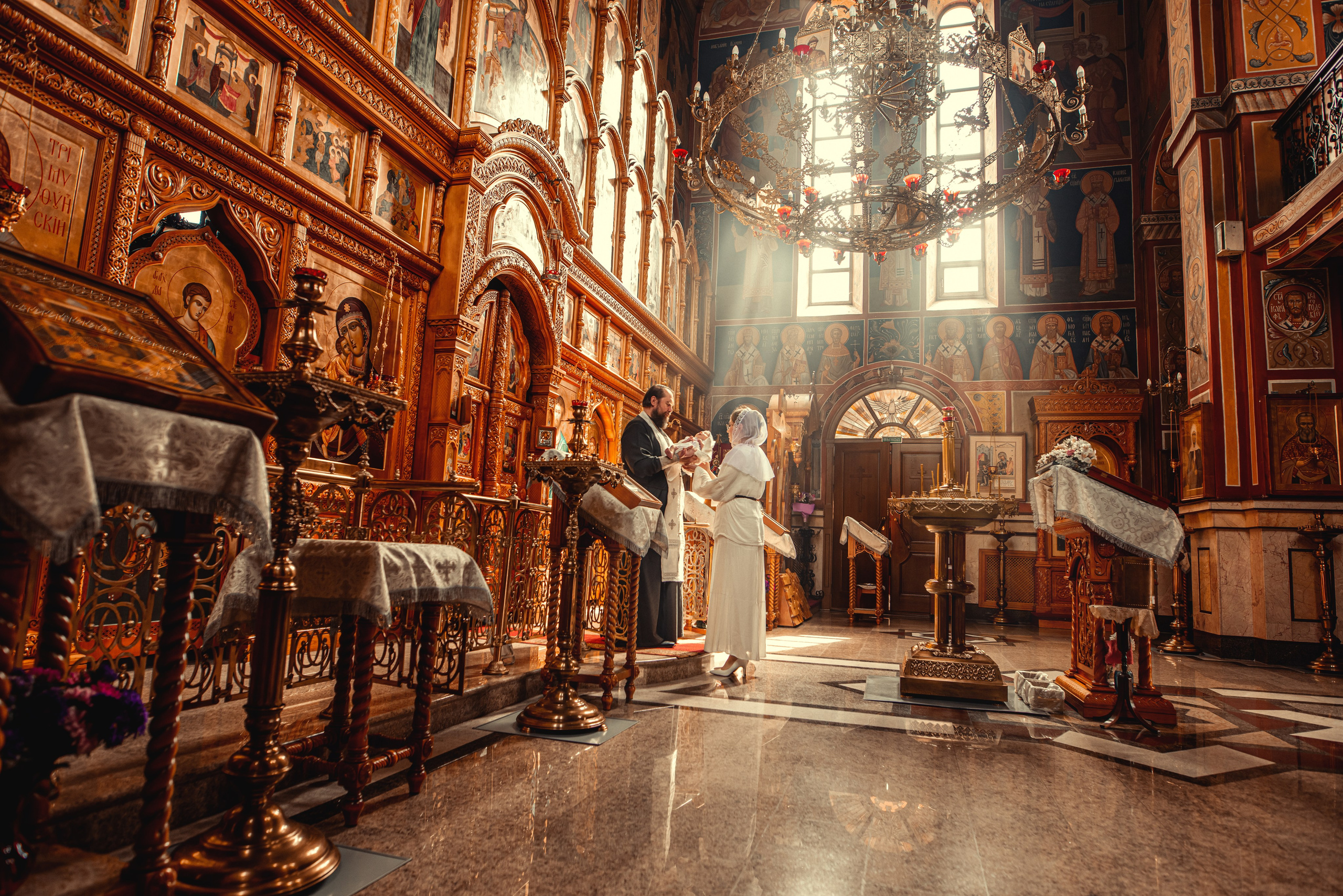 Таинство Крещения Любавы. Фотограф Таинств Крещения и Венчания в г. Курске