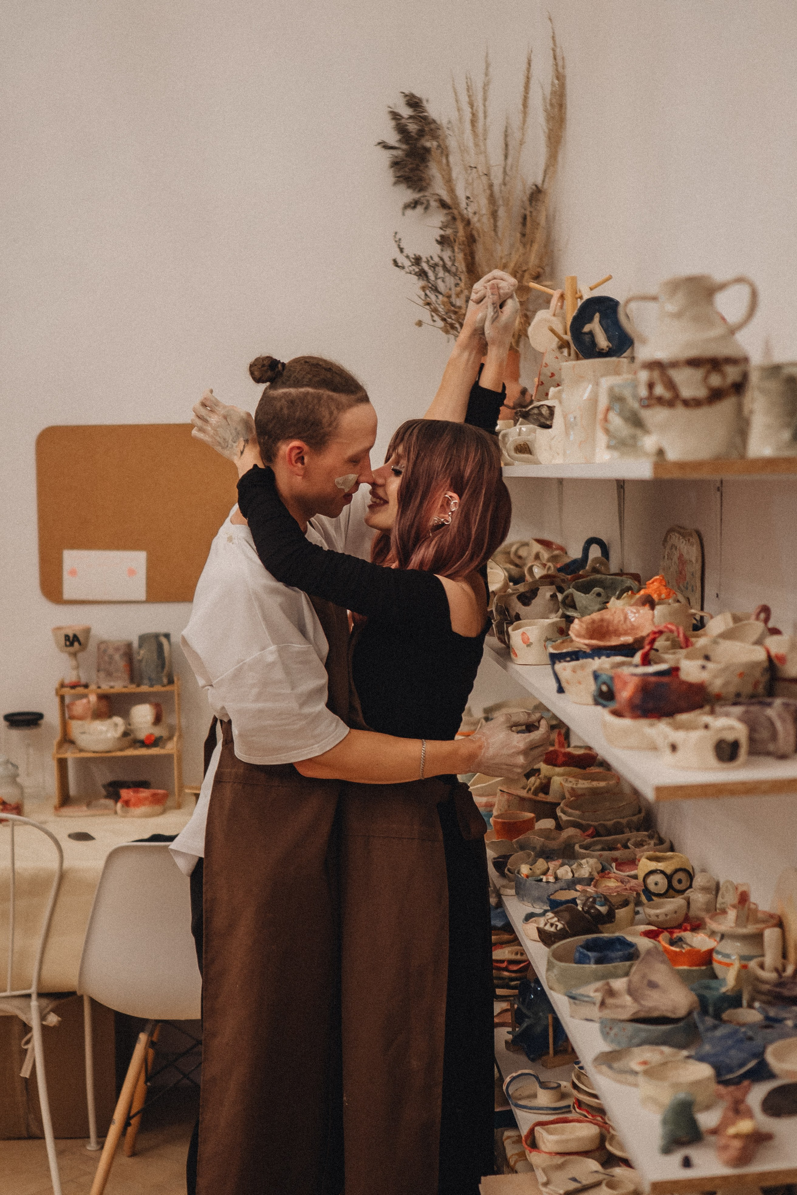 СВИДАНИЕ В ГОНЧАРНОЙ МАСТЕРСКОЙ. Профессиональный фотограф, Санкт-Петербург — Виктория Богомолова