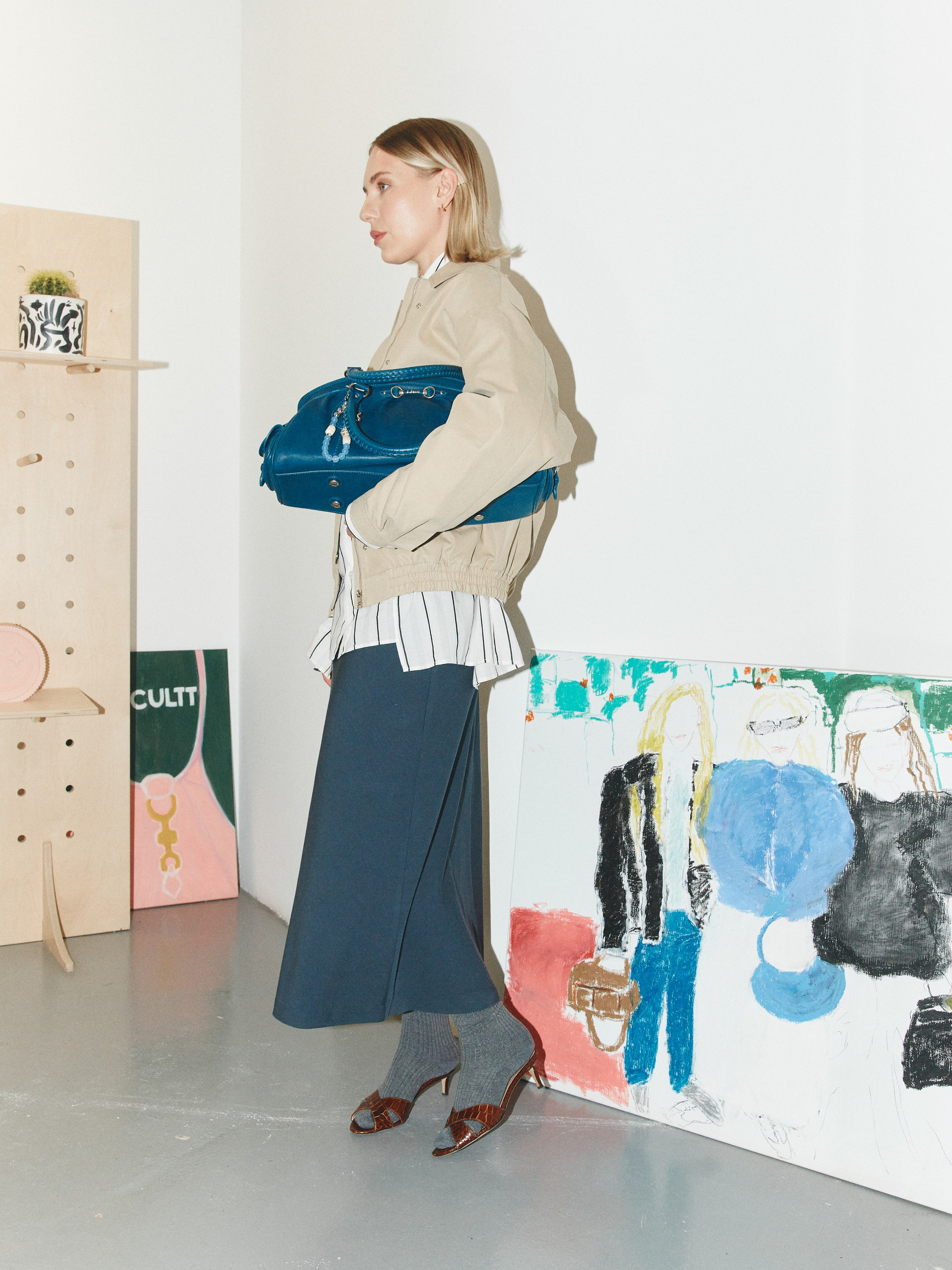 CHAIKA x THE CULTT working girl. Photographer Daria Ilkevich