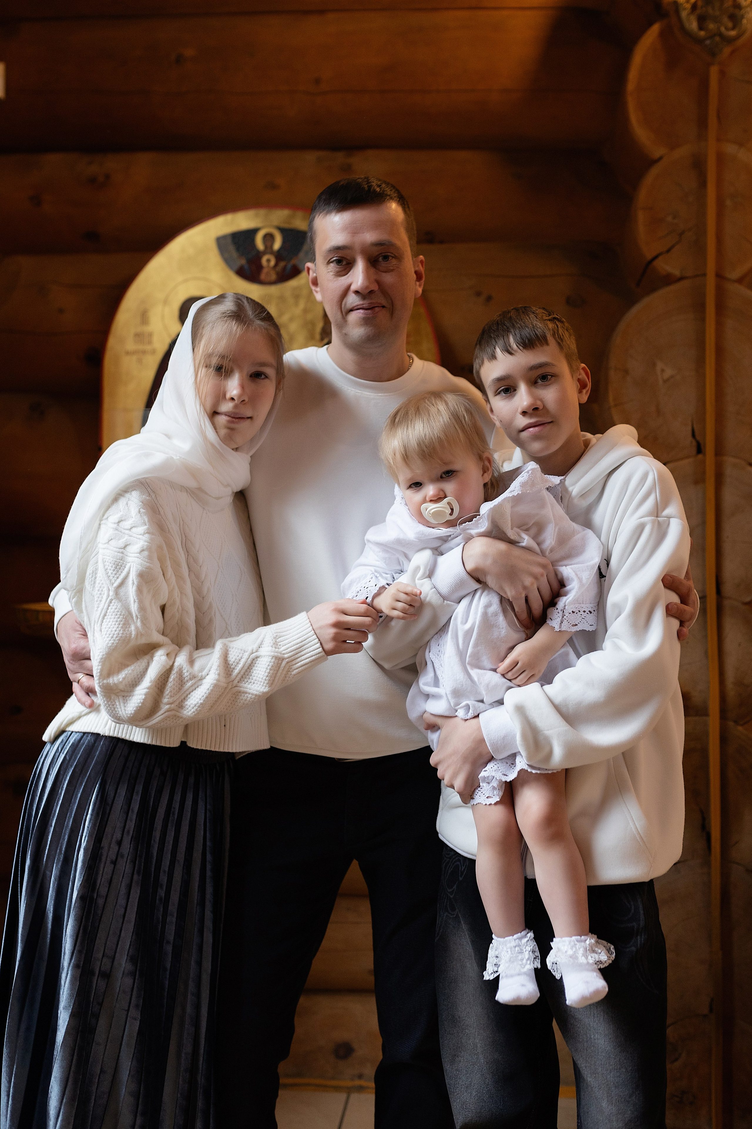 Таинство Крещения Ксении. Фотограф в Железнодорожном и Балашихе