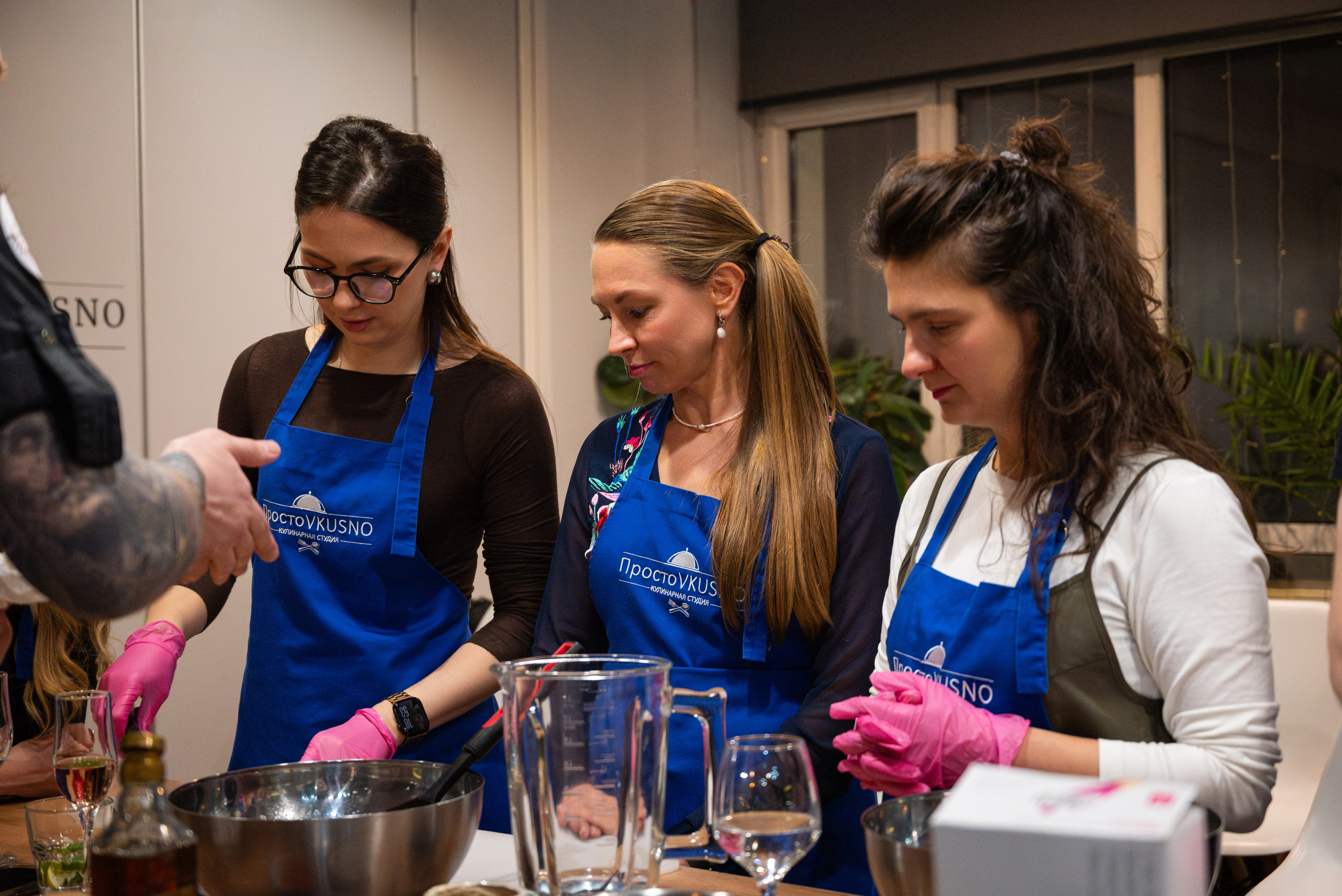 Кулинарный мастер класс. Фотограф мероприятий в Москве