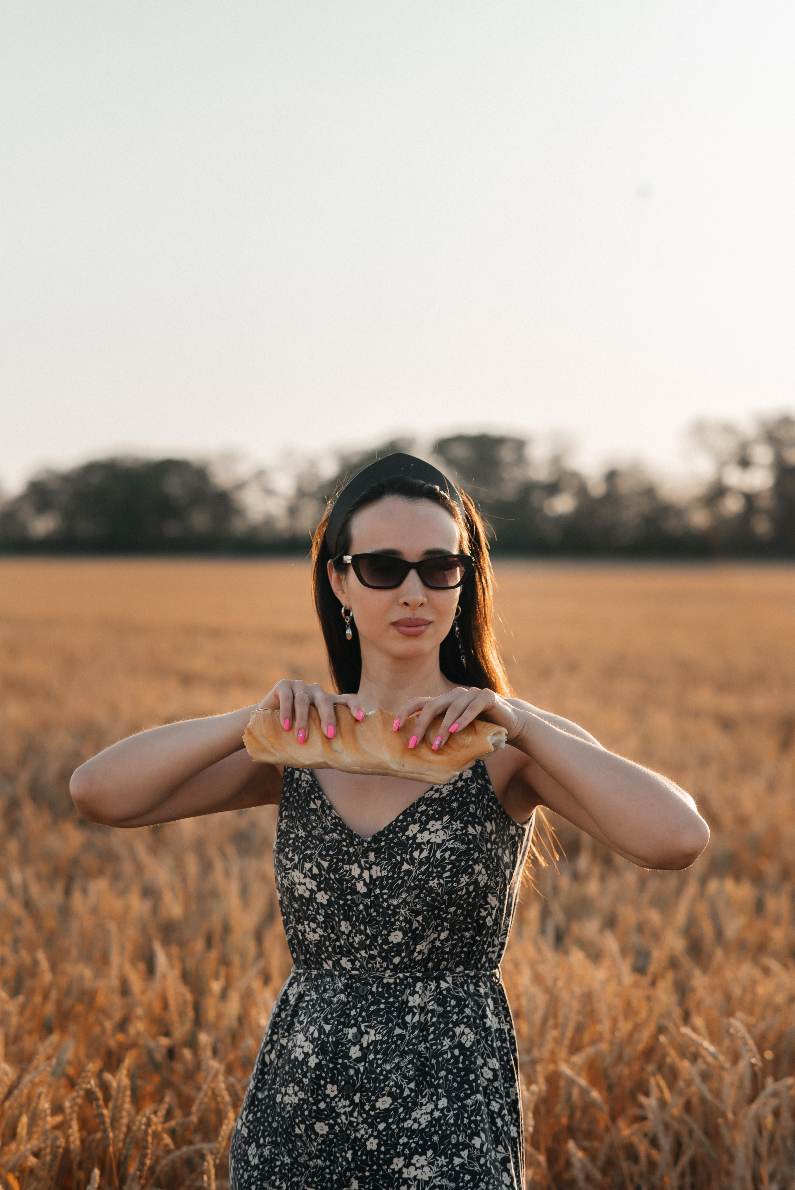 В поле на закате. Детский и семейный фотограф выпускной альбом Приморско-Ахтарск