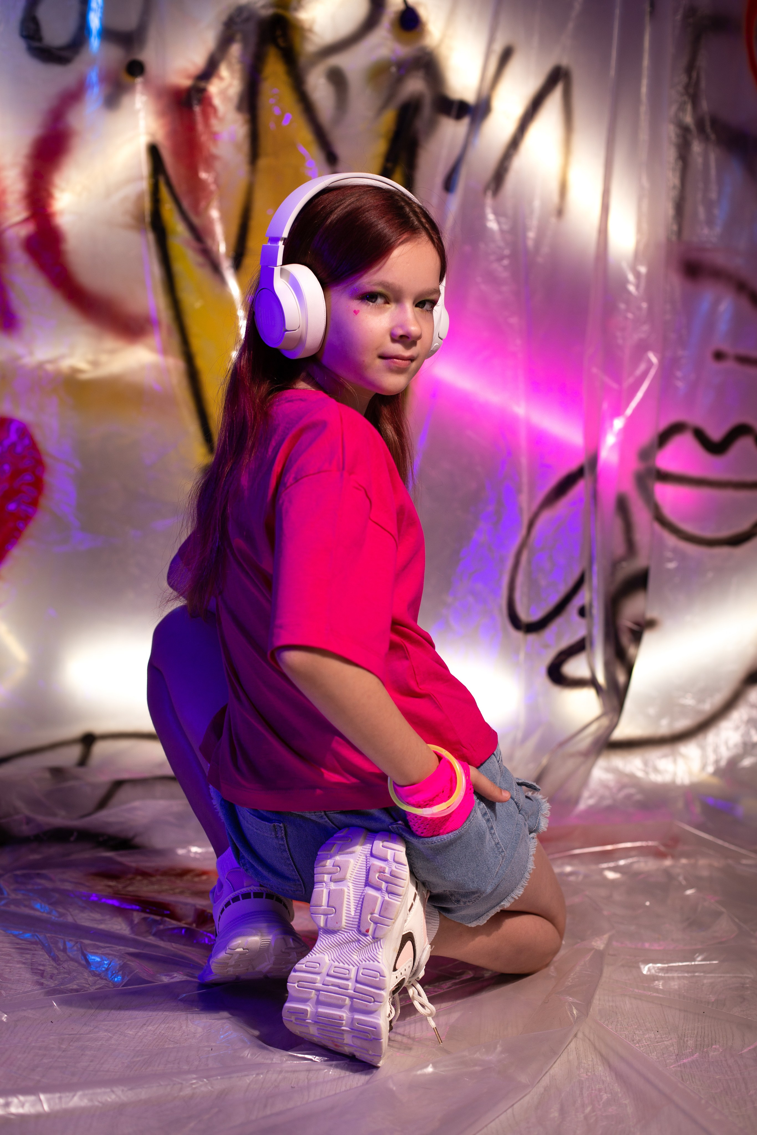 Яркая фотосессия для довочек