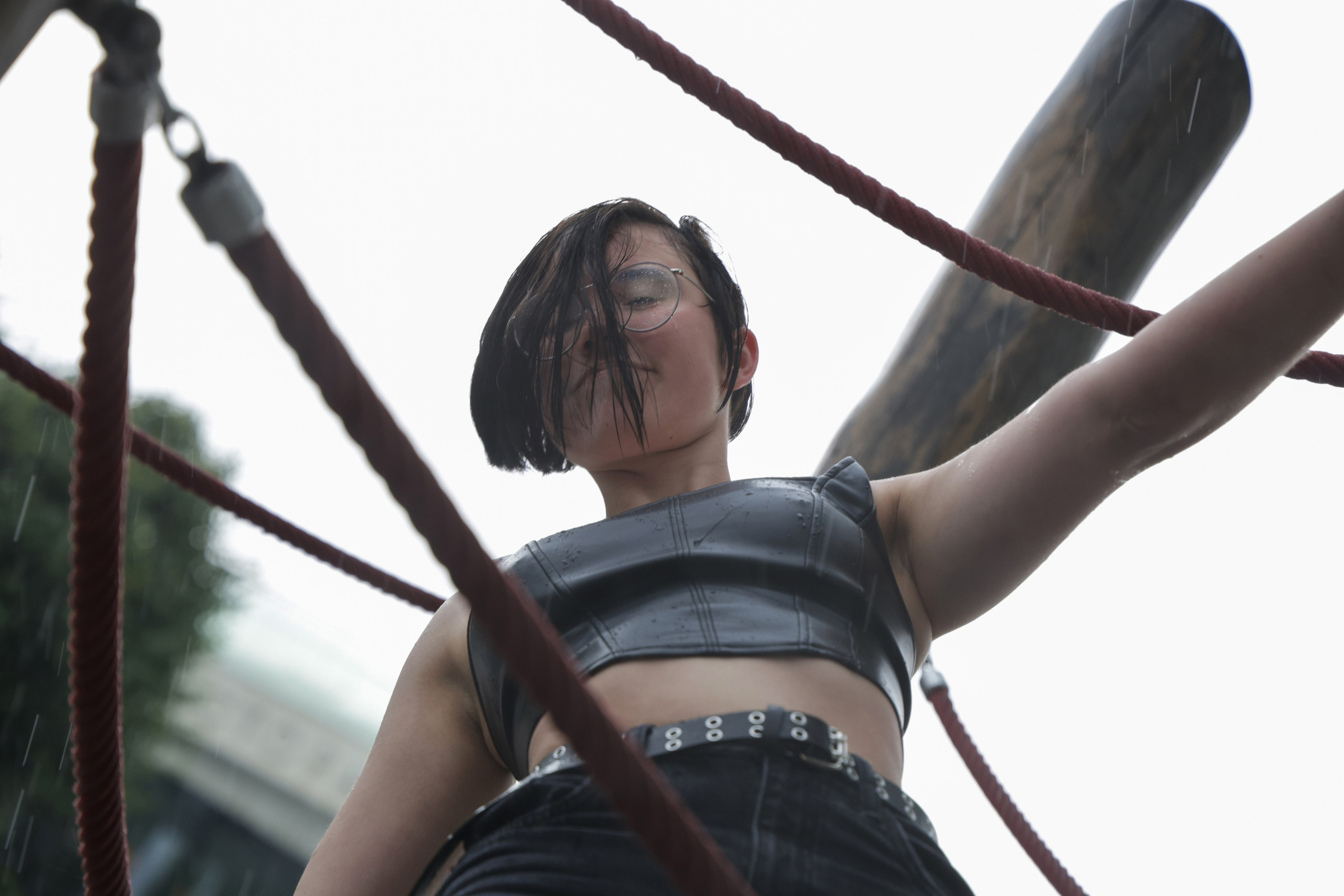 Дождь. Портретный фотограф в Москве Блинова Мария