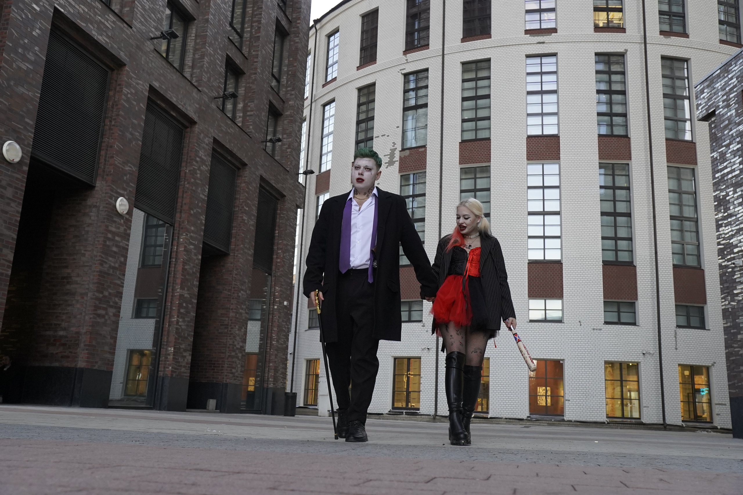 Харли и Джокер. Фотограф и видеограф Елена Суетенкова, Создание ярких воспоминаний о важных событиях. Москва, Россия, Мир