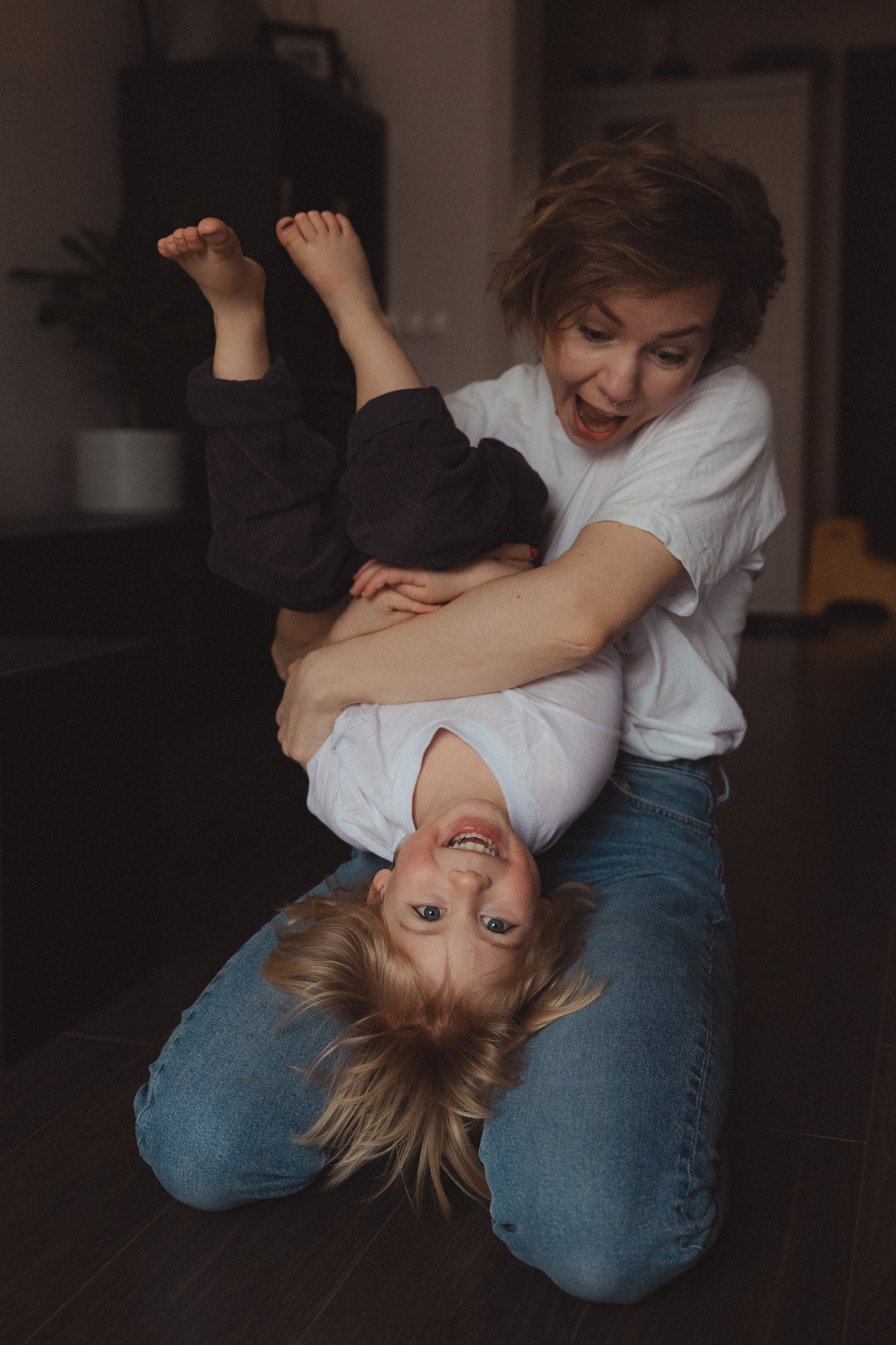 Аня, Олег и Мироша. Детский и семейный фотограф в Москве Мария Барыкина