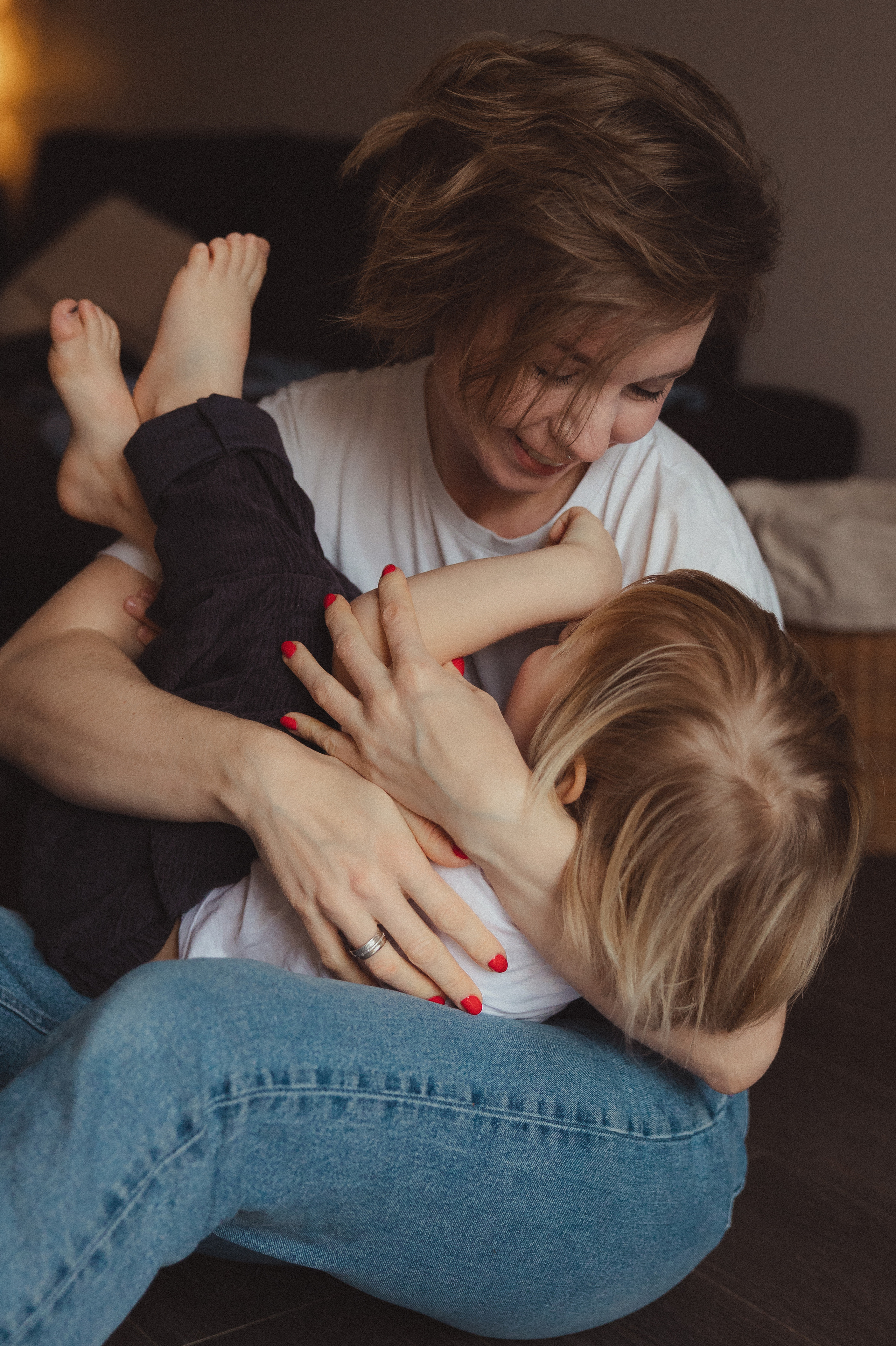 Аня, Олег и Мироша. Детский и семейный фотограф в Москве Мария Барыкина