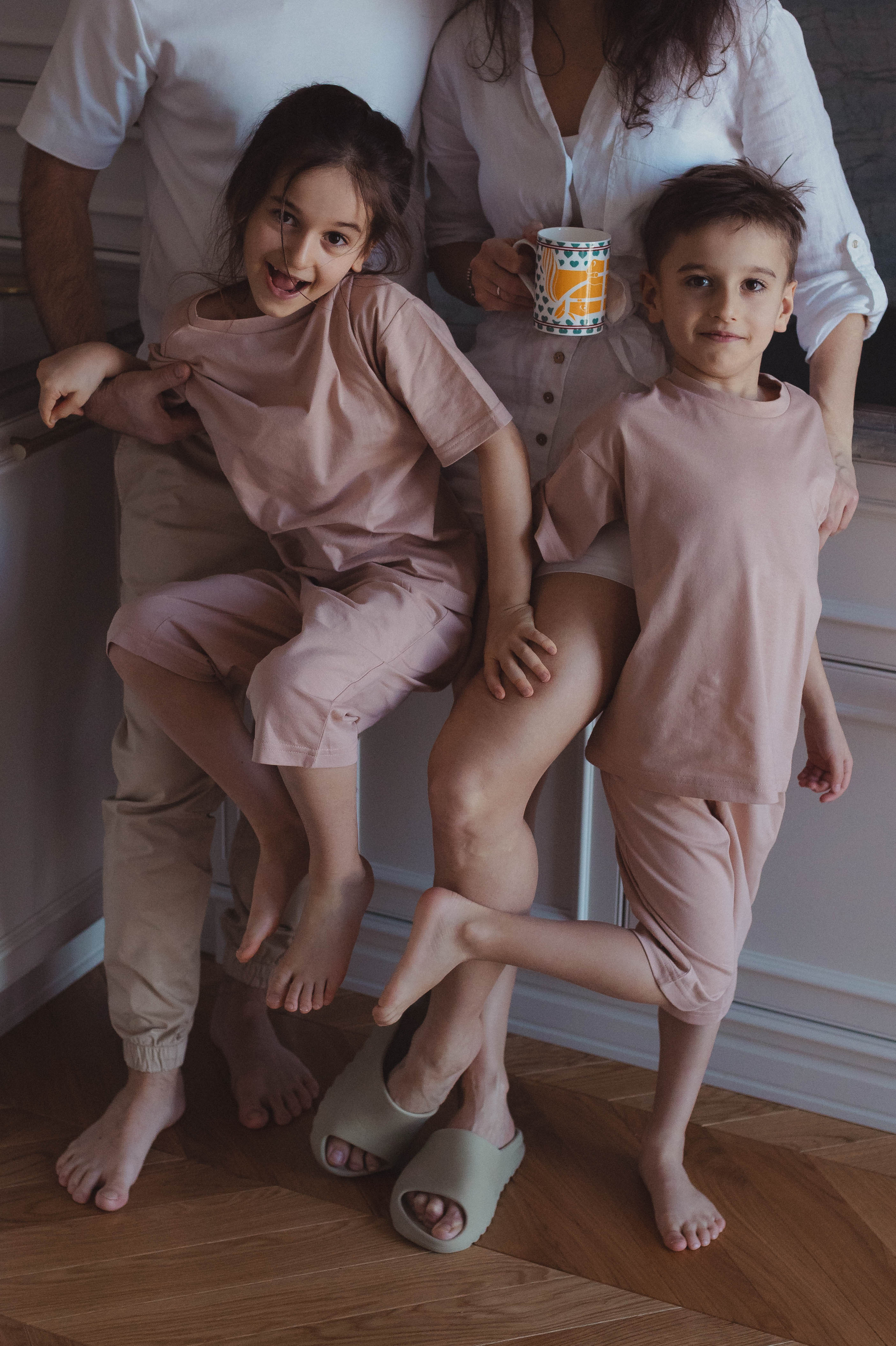 Камилла, Саша, Рома и София. Детский и семейный фотограф в Москве Мария Барыкина