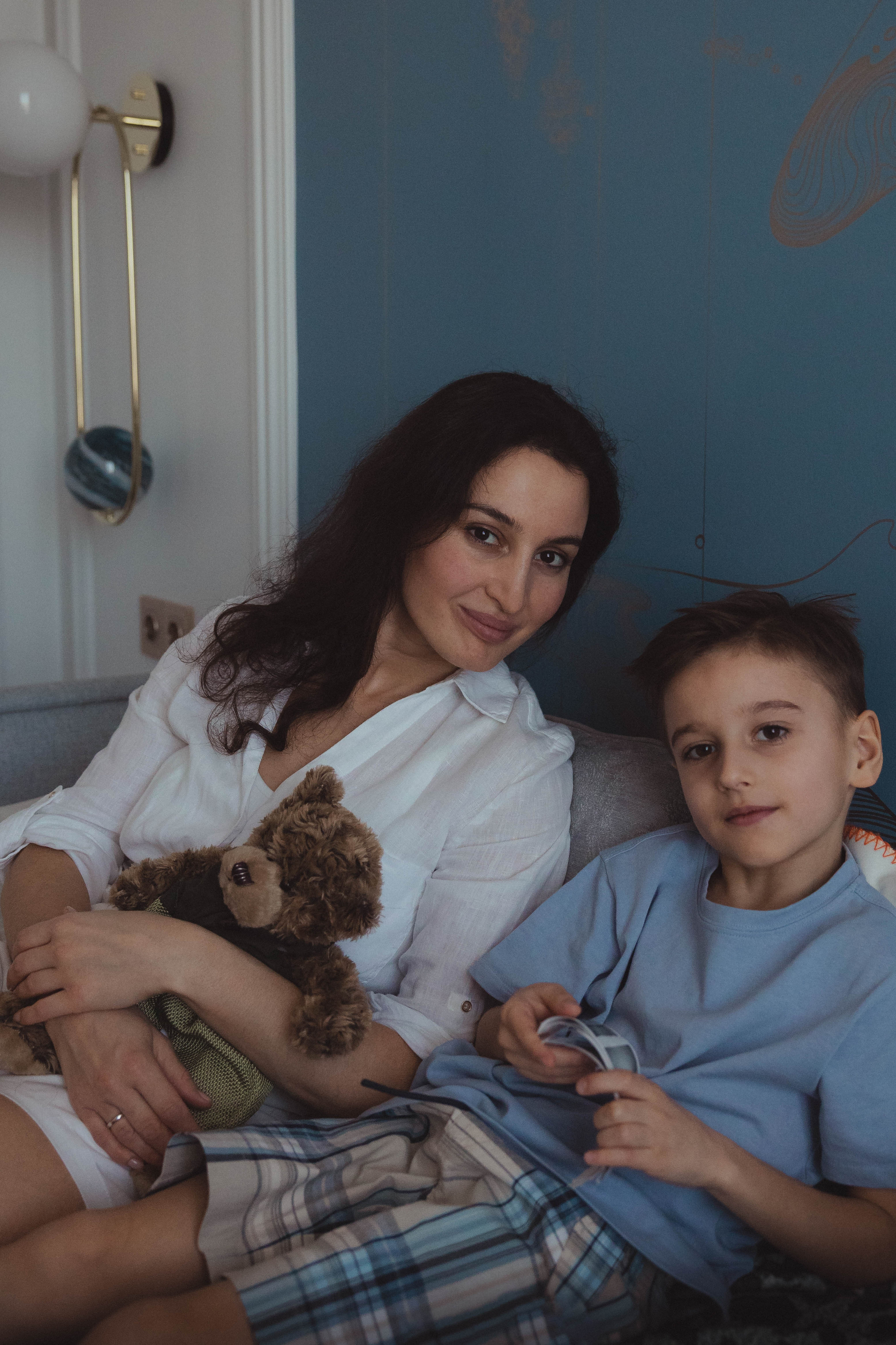 Камилла, Саша, Рома и София. Детский и семейный фотограф в Москве Мария Барыкина