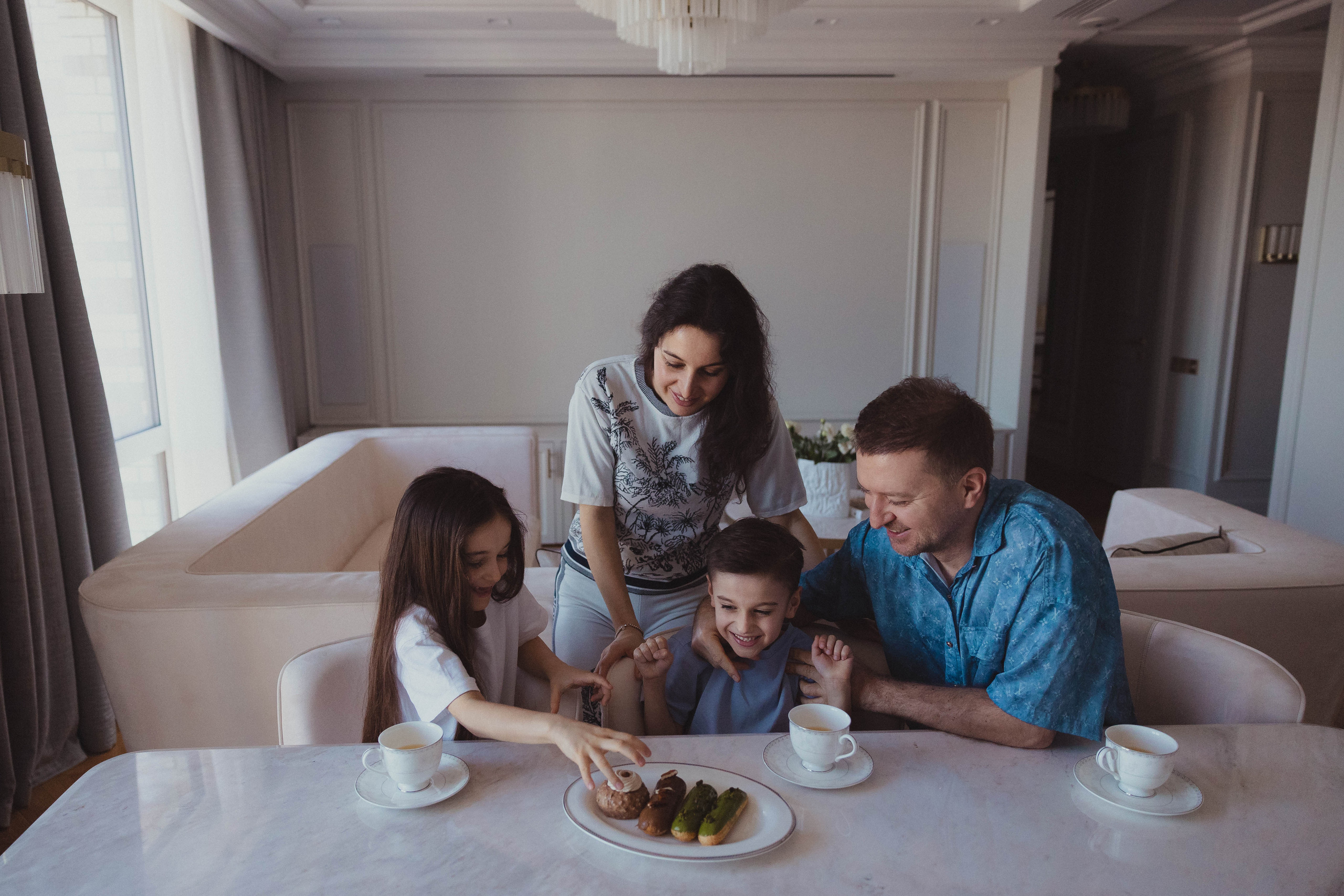 Камилла, Саша, Рома и София. Детский и семейный фотограф в Москве Мария Барыкина