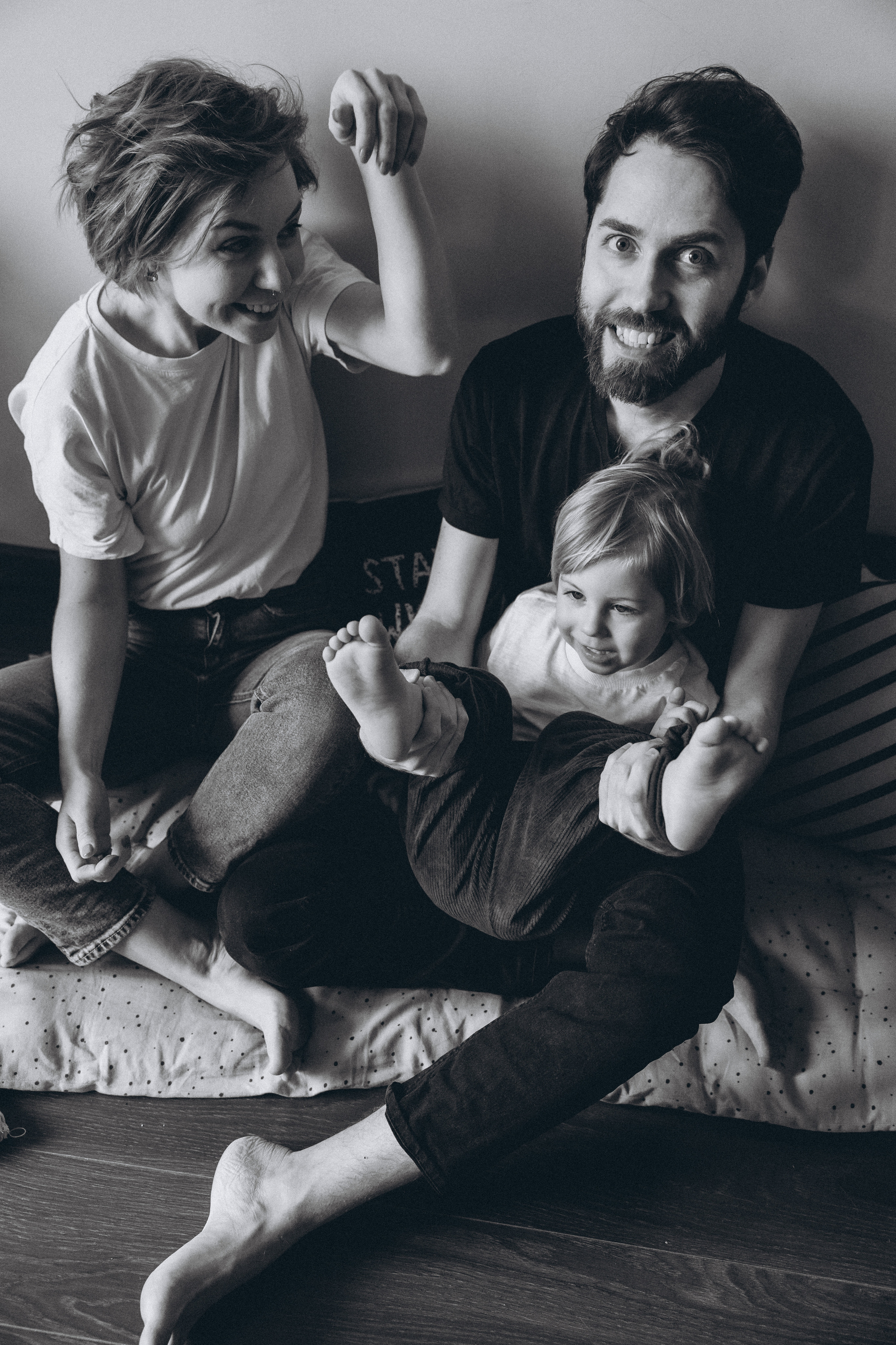 Аня, Олег и Мироша. Детский и семейный фотограф в Москве Мария Барыкина