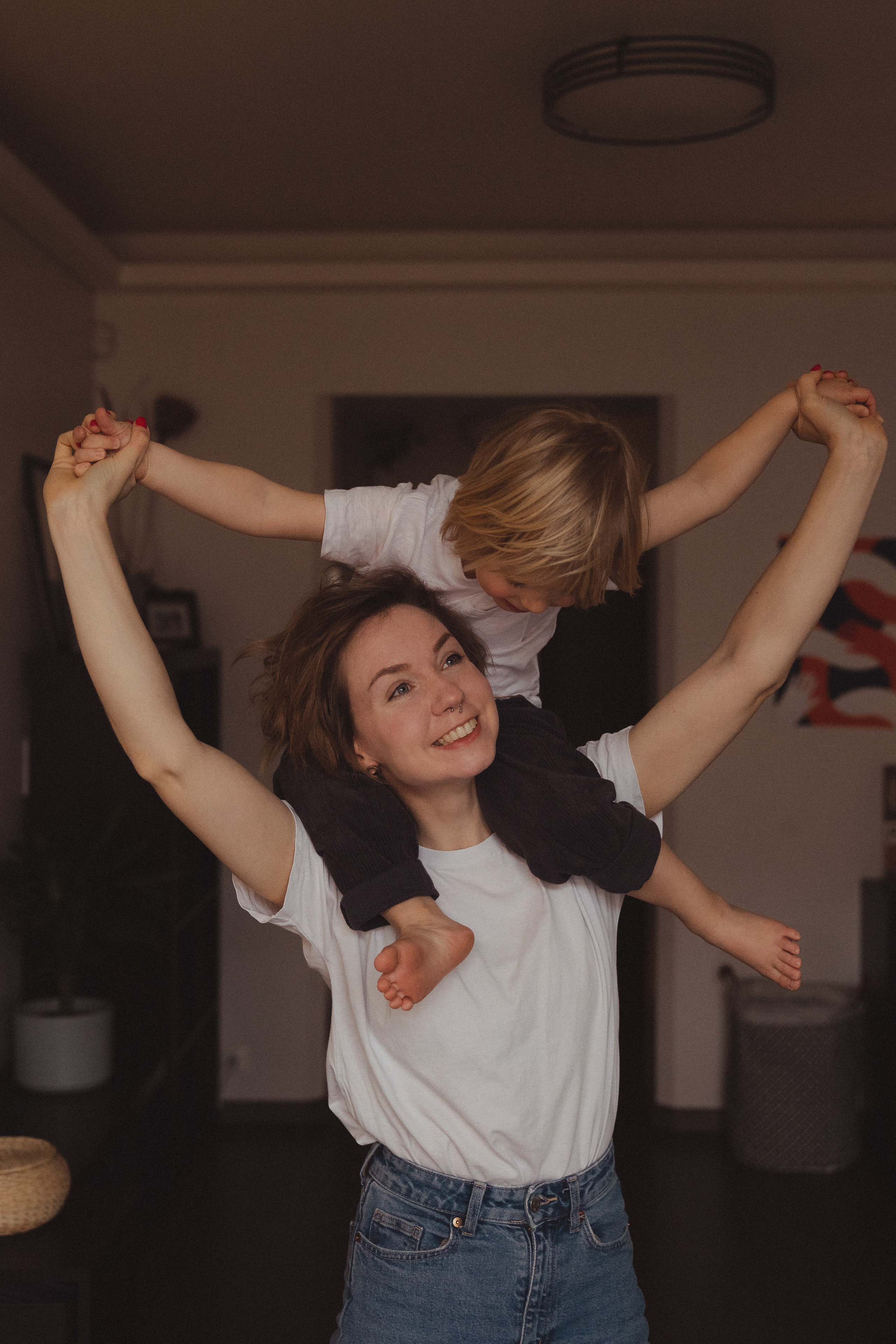 Аня, Олег и Мироша. Детский и семейный фотограф в Москве Мария Барыкина