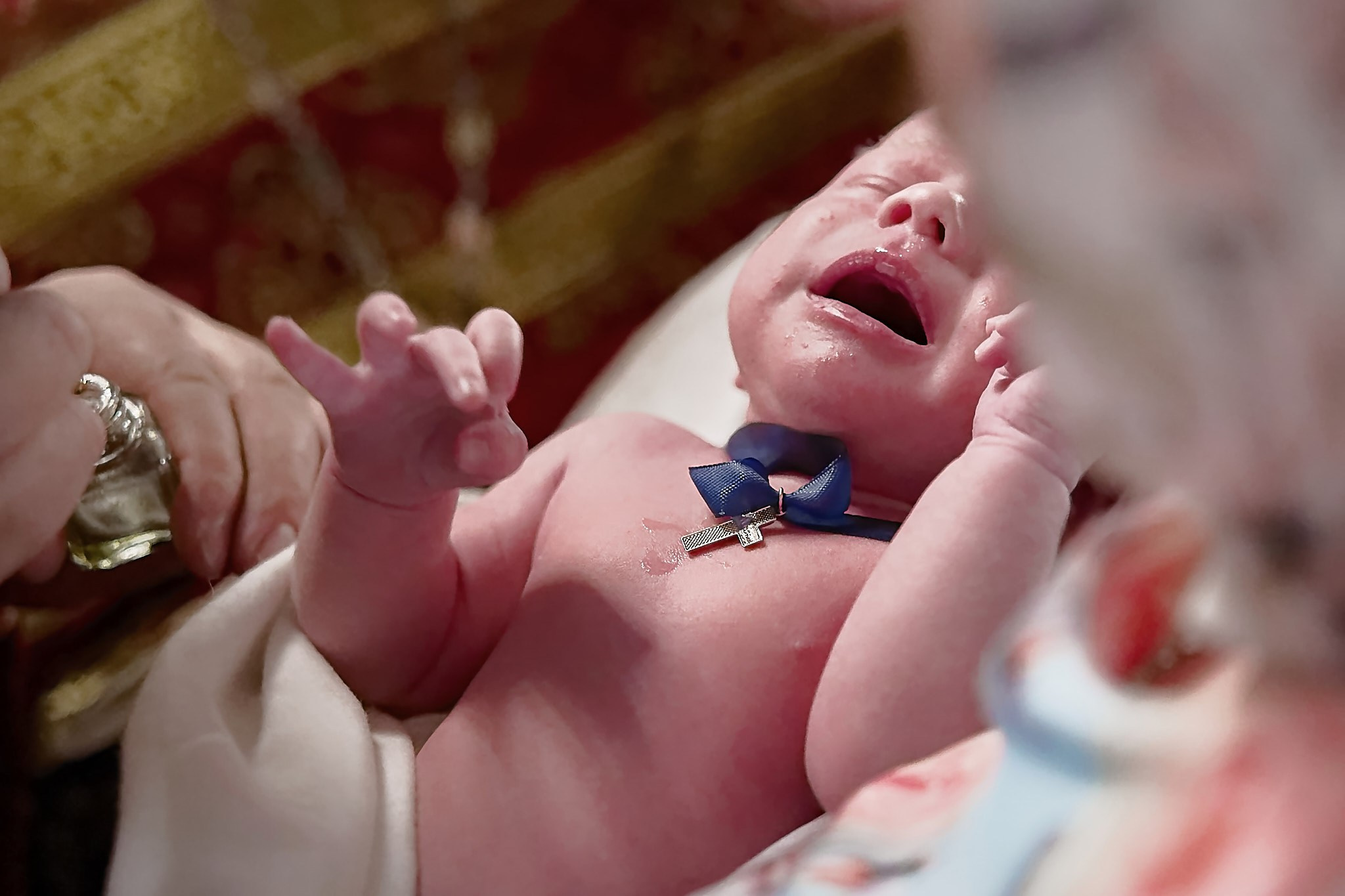 Таинство Крещения на Светлой Седмице. Фотограф в Москве