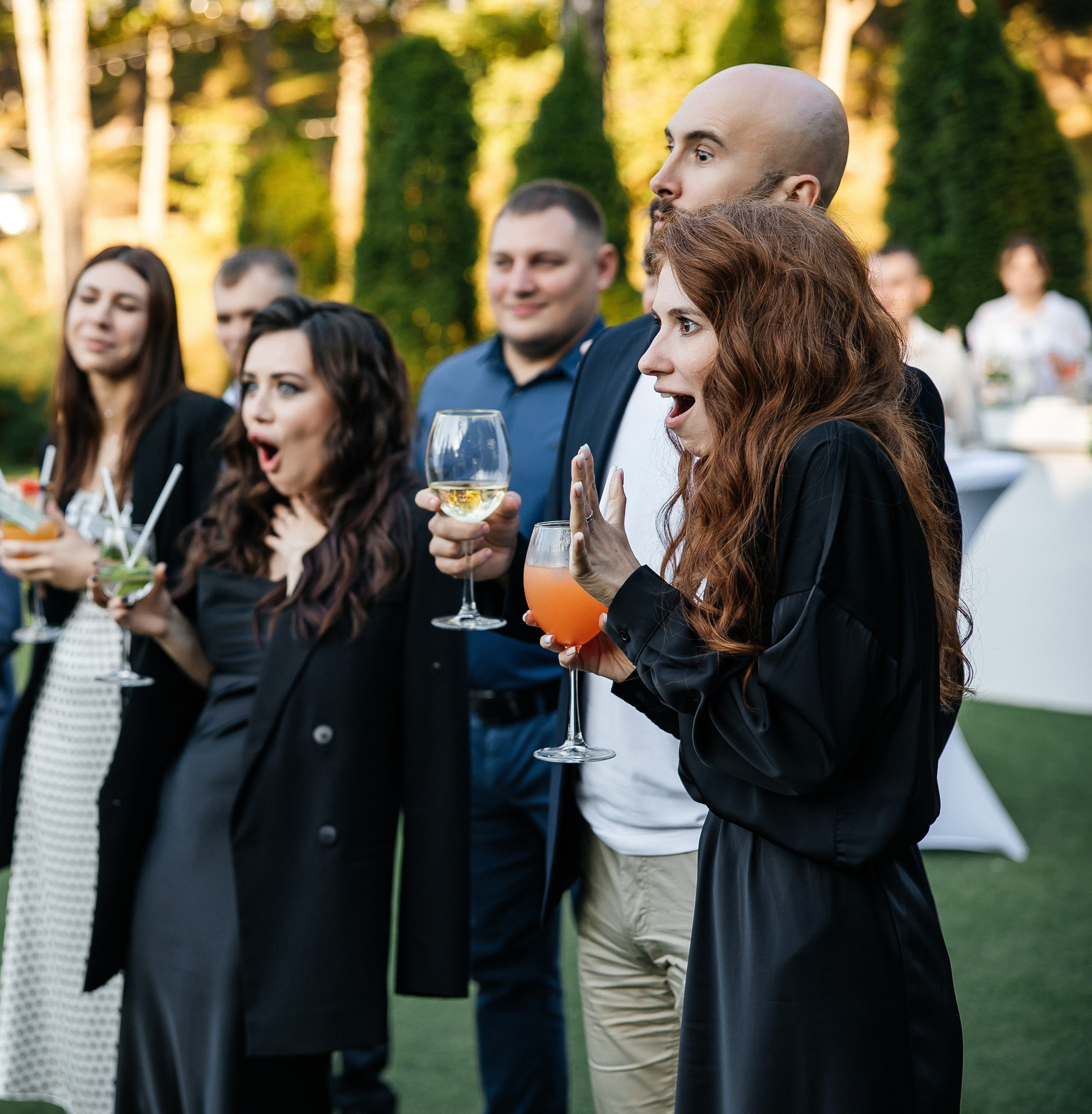 Свадьба на открытом воздухе. Свадебный и семейный фотограф в Москве Олеся Подколзина