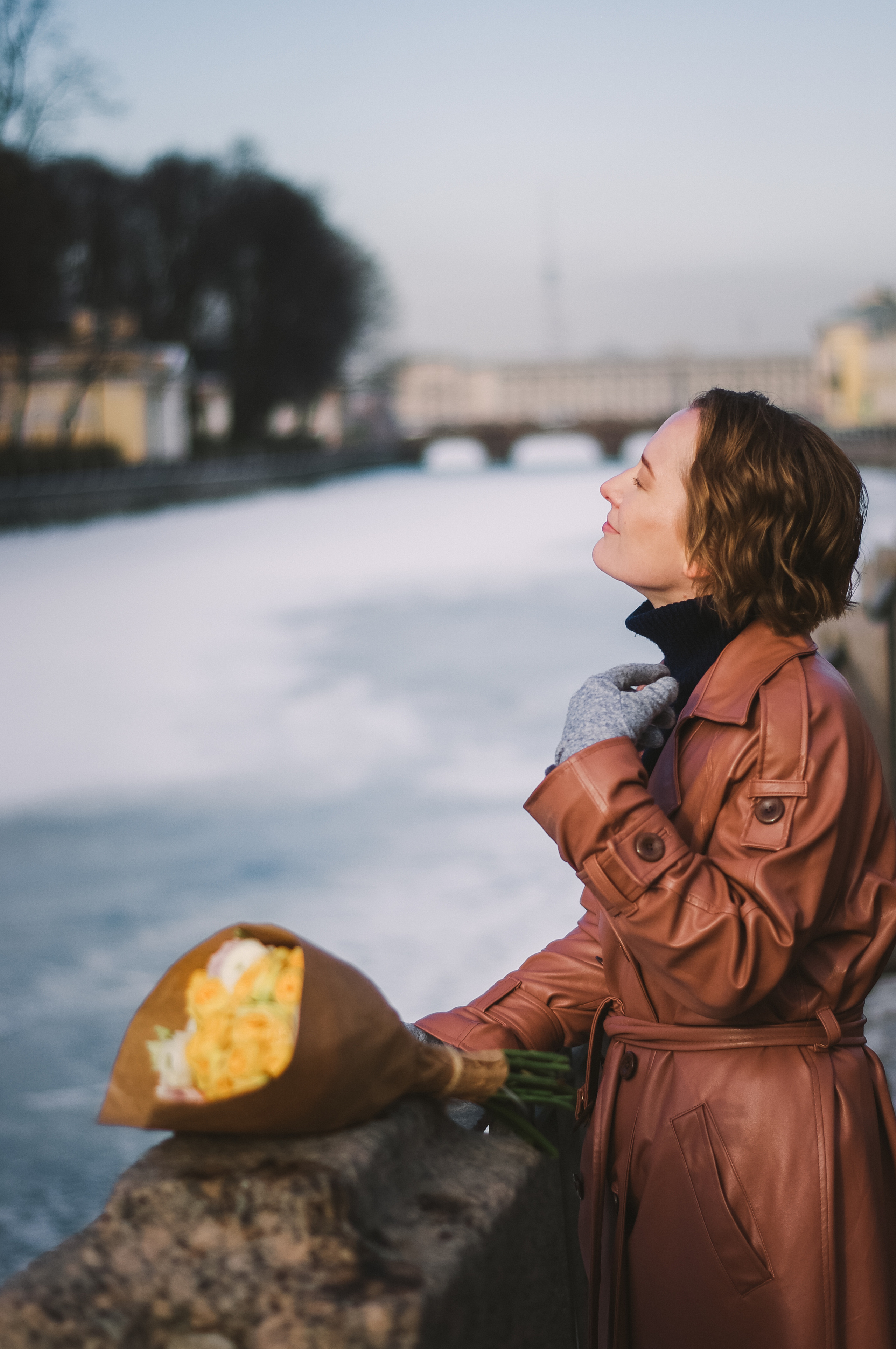 Ольга. Прогулка по Петербургу. Портретный фотограф в Санкт-Петербурге Мария Верховая