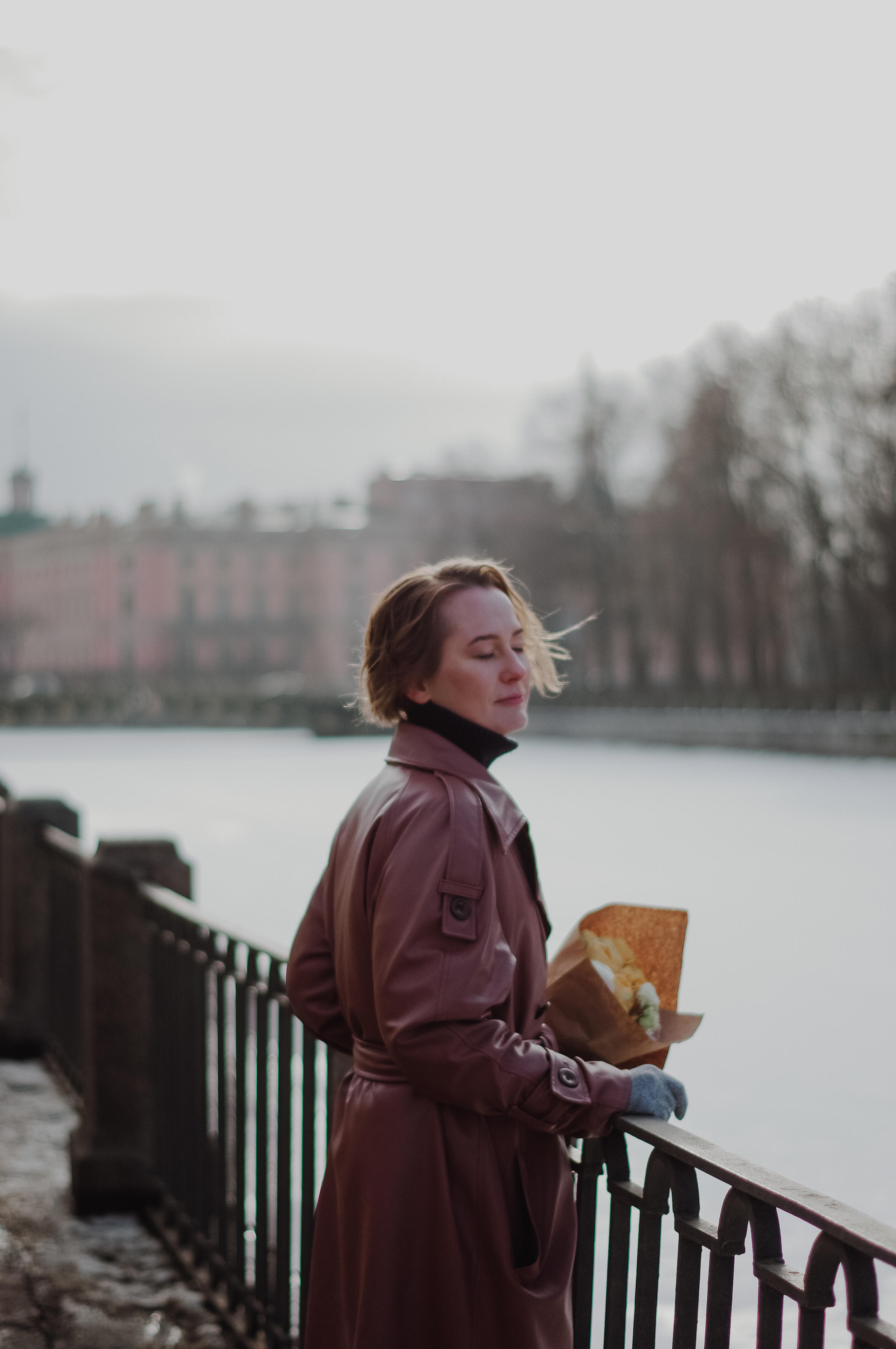 Ольга. Прогулка по Петербургу. Портретный фотограф в Санкт-Петербурге Мария Верховая