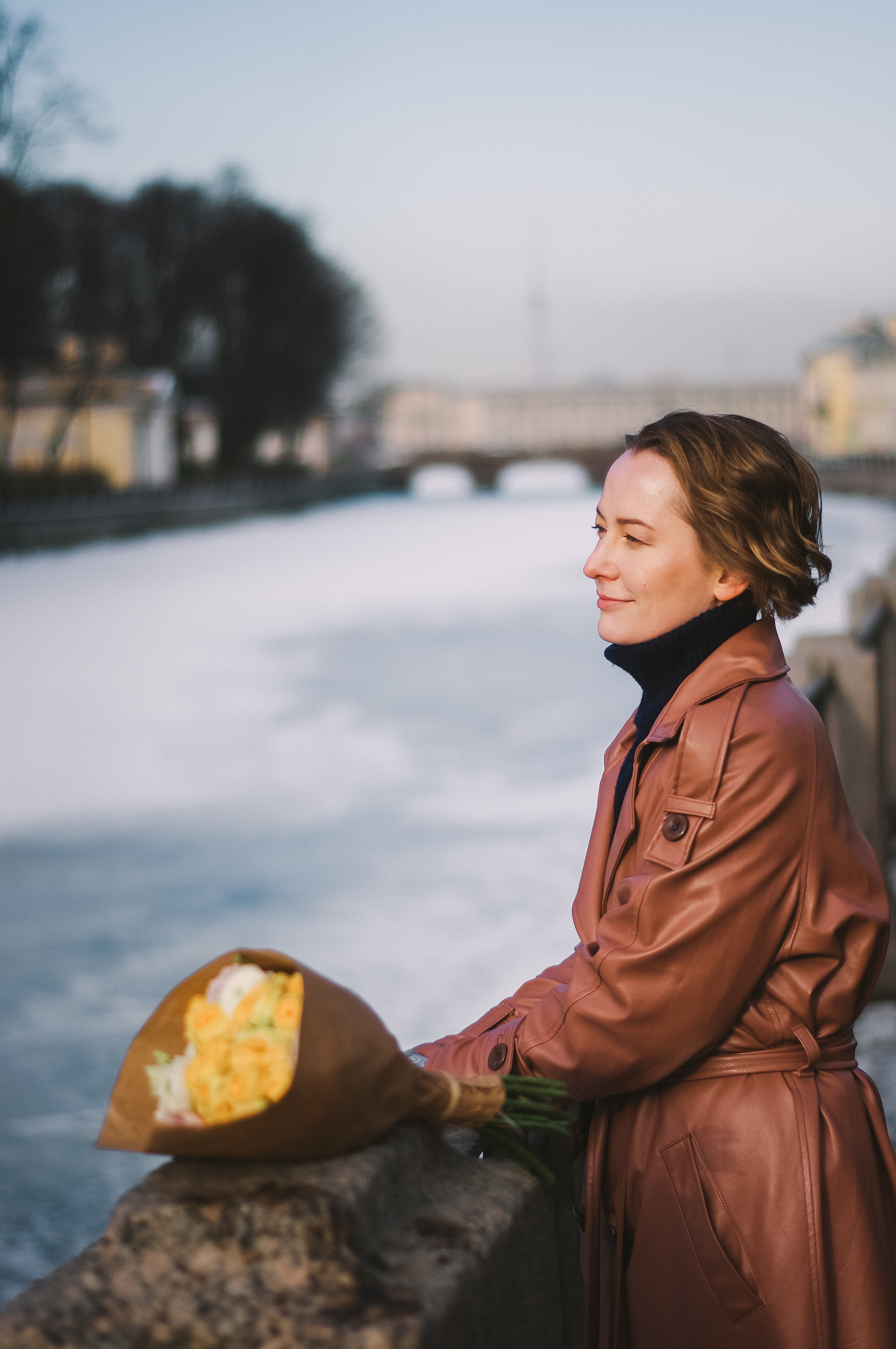 Ольга. Прогулка по Петербургу. Портретный фотограф в Санкт-Петербурге Мария Верховая