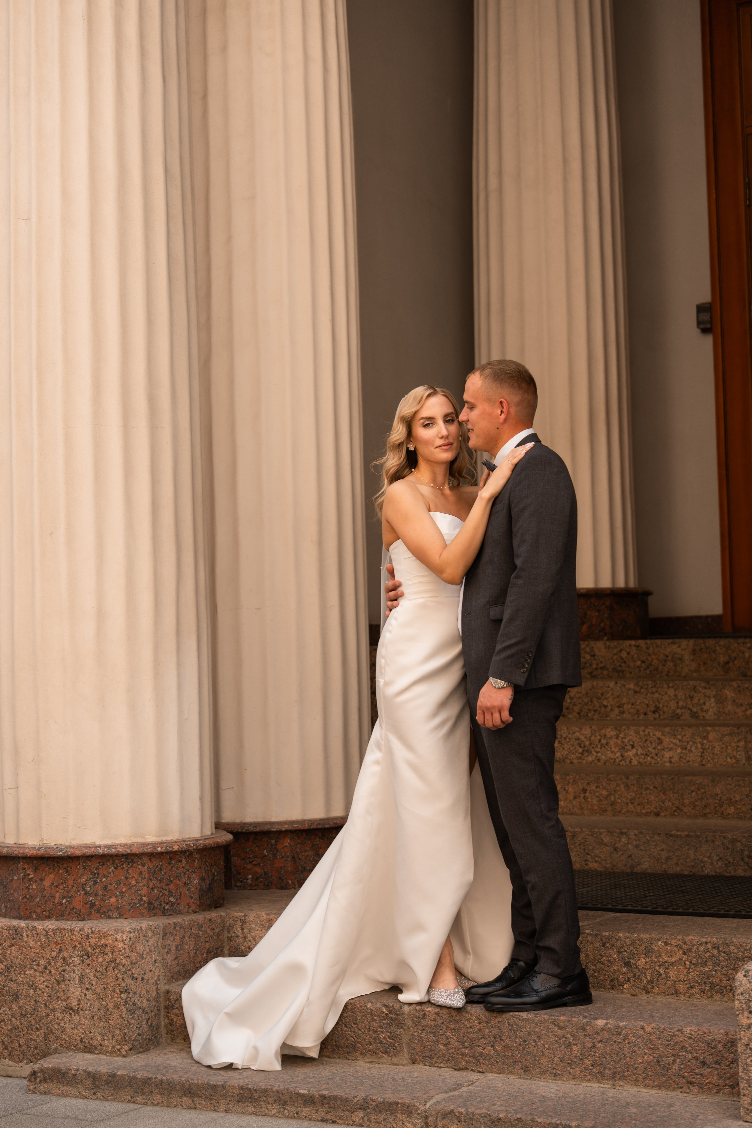 Свадебная фотосессия в Москве, регистрация в Кутузовском ЗАГСе Москва. Свадебный фотограф в Москве Анна Полушина