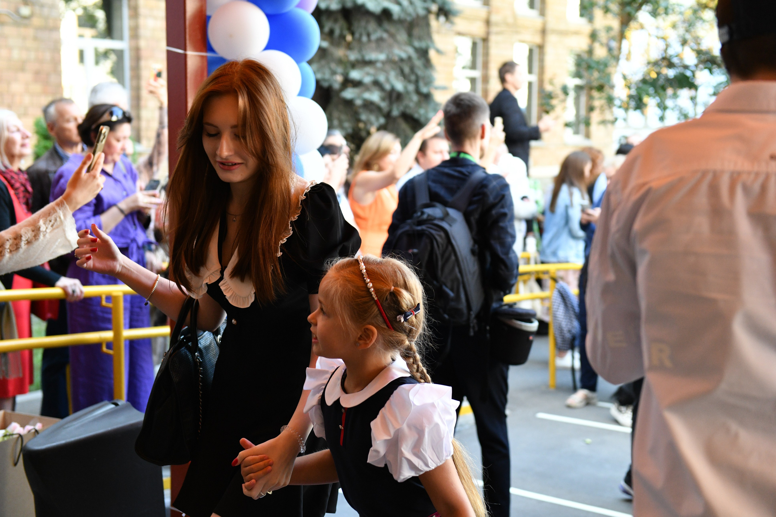 Линейка 1 класс. Свадебный и портретный фотограф в Москве Галина Борисова