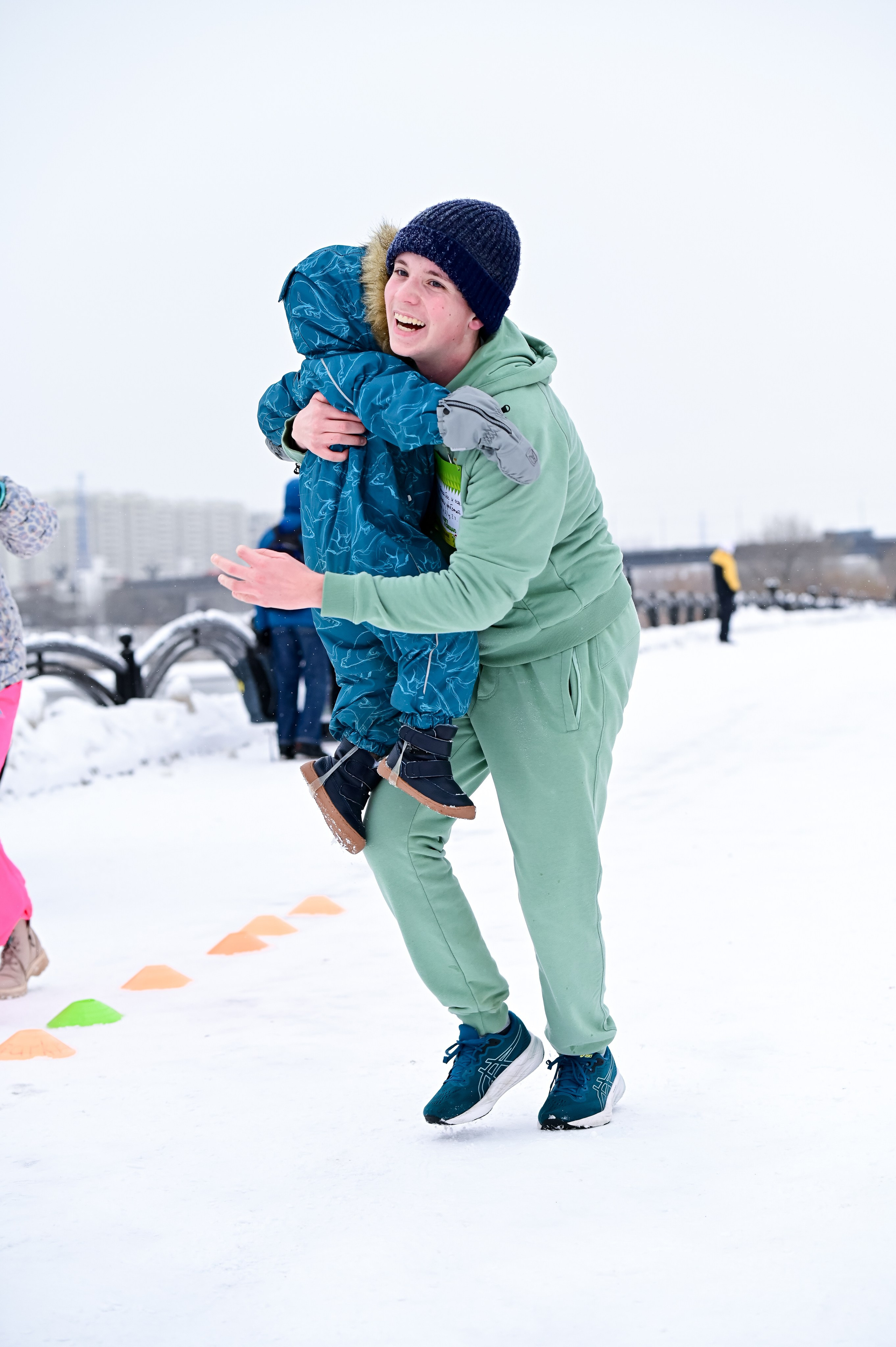 Новогодние 5 Вёрст Марьино и Забег обещаний (01.01.25). Фотограф | Ирина Гамзинова | Москва
