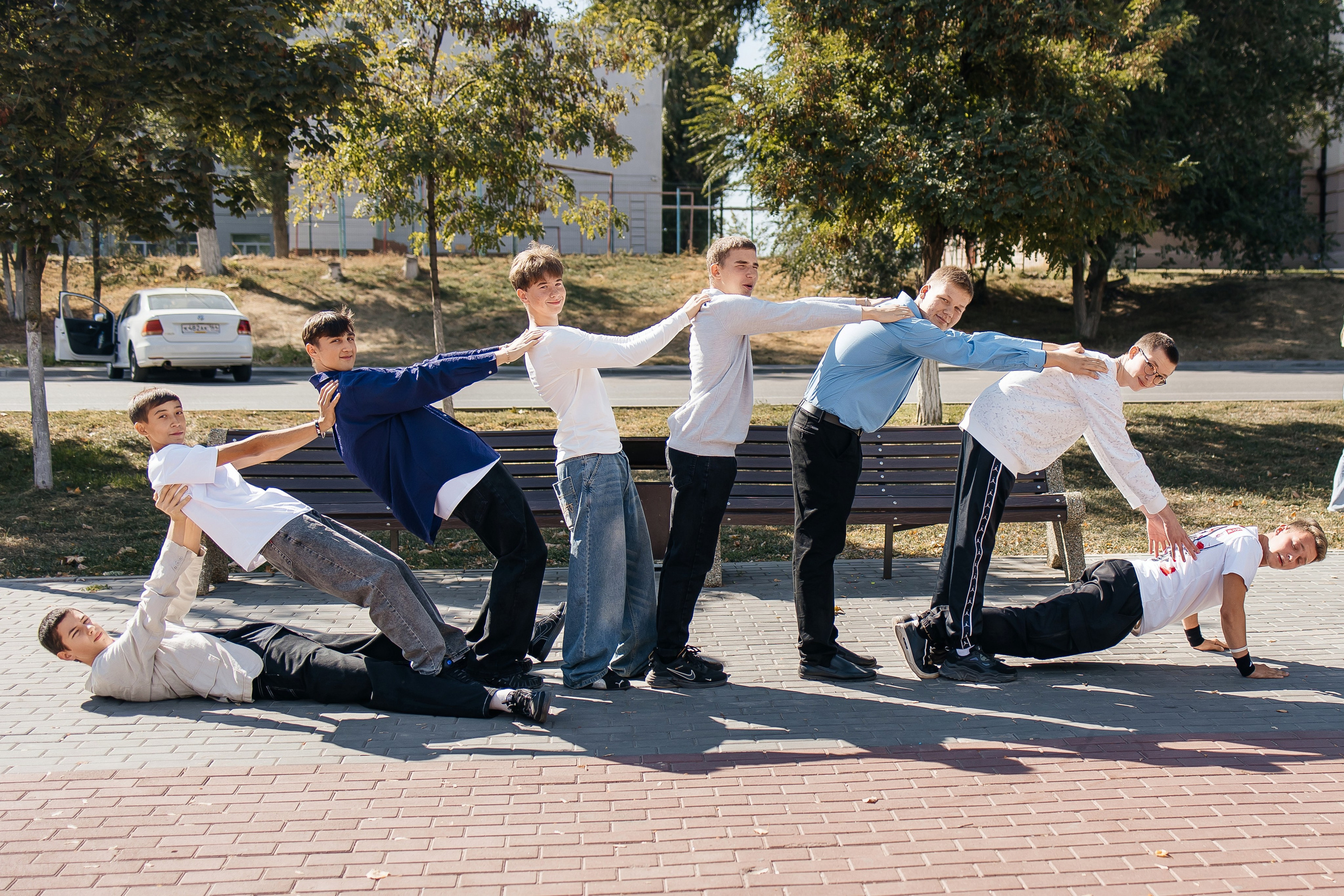 Школьный парк. Свадебный фотограф Саратов Екатерина Абросимова