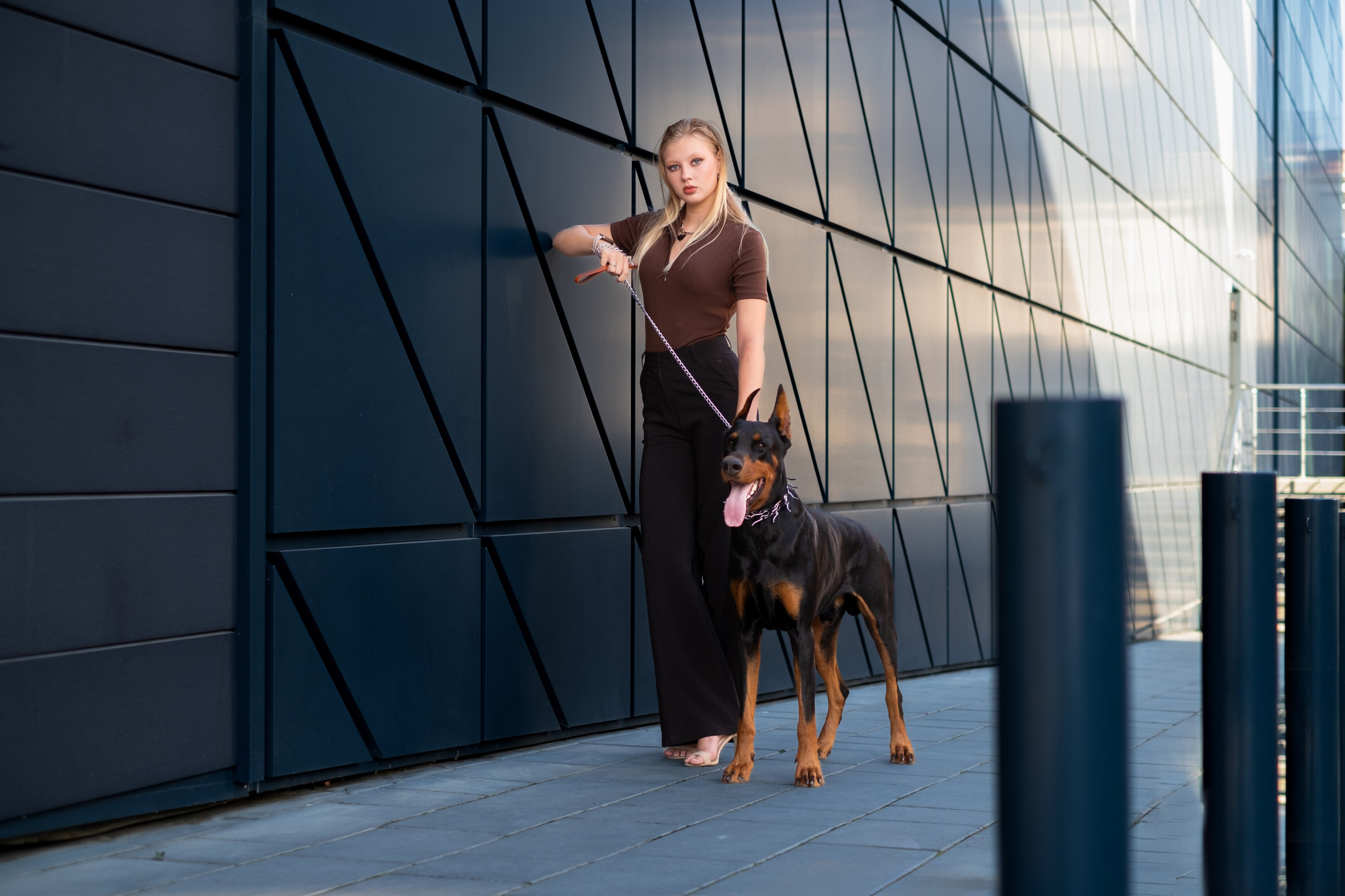 Фотосессия с Доберманом. Профессиональная фотосъемка в Крыму. Натуральные эмоции и живые кадры. Забронируйте дату прямо сейчас!