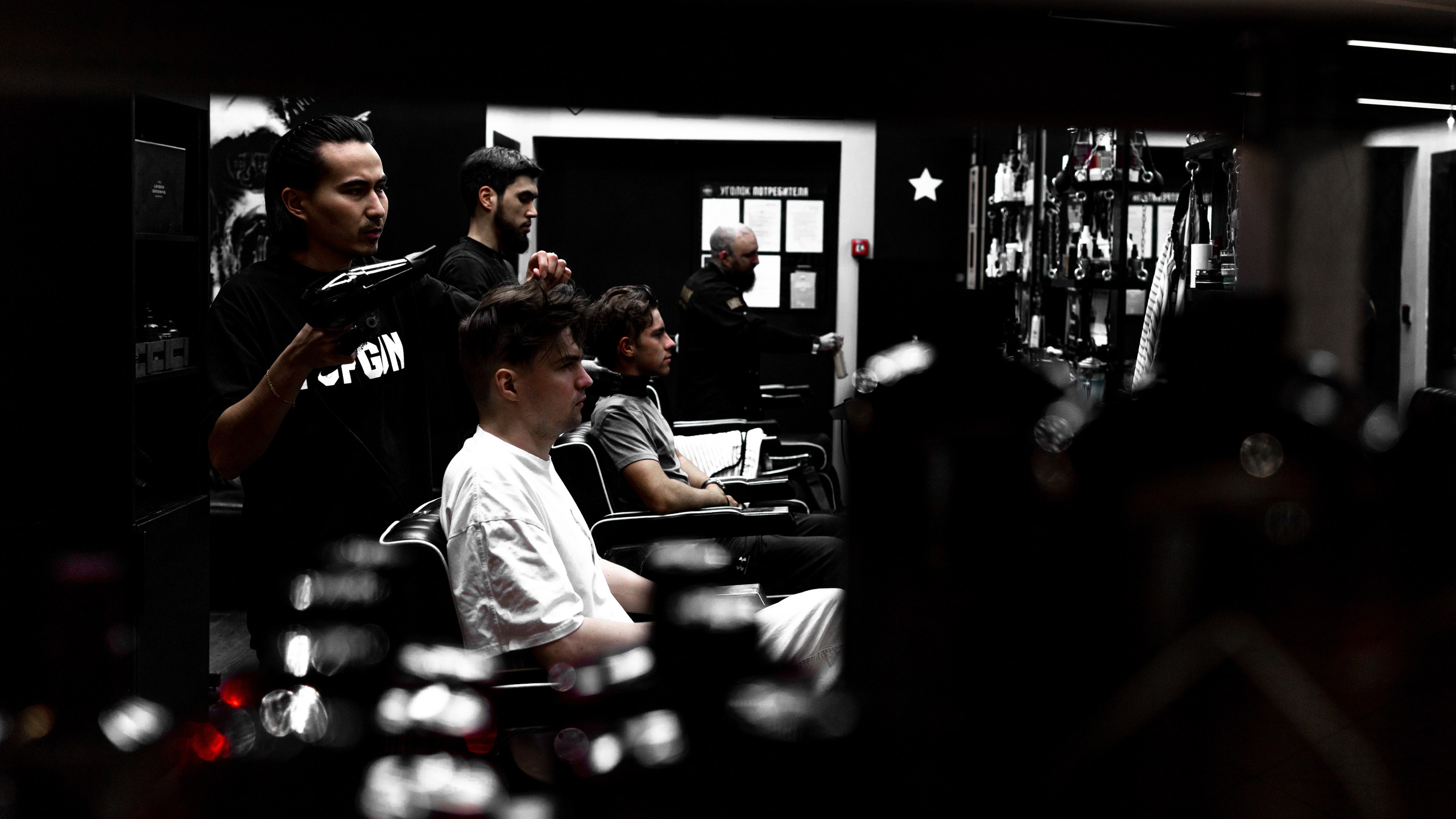 Барбершоп TopGun. Фотограф Нина Крутая Москва