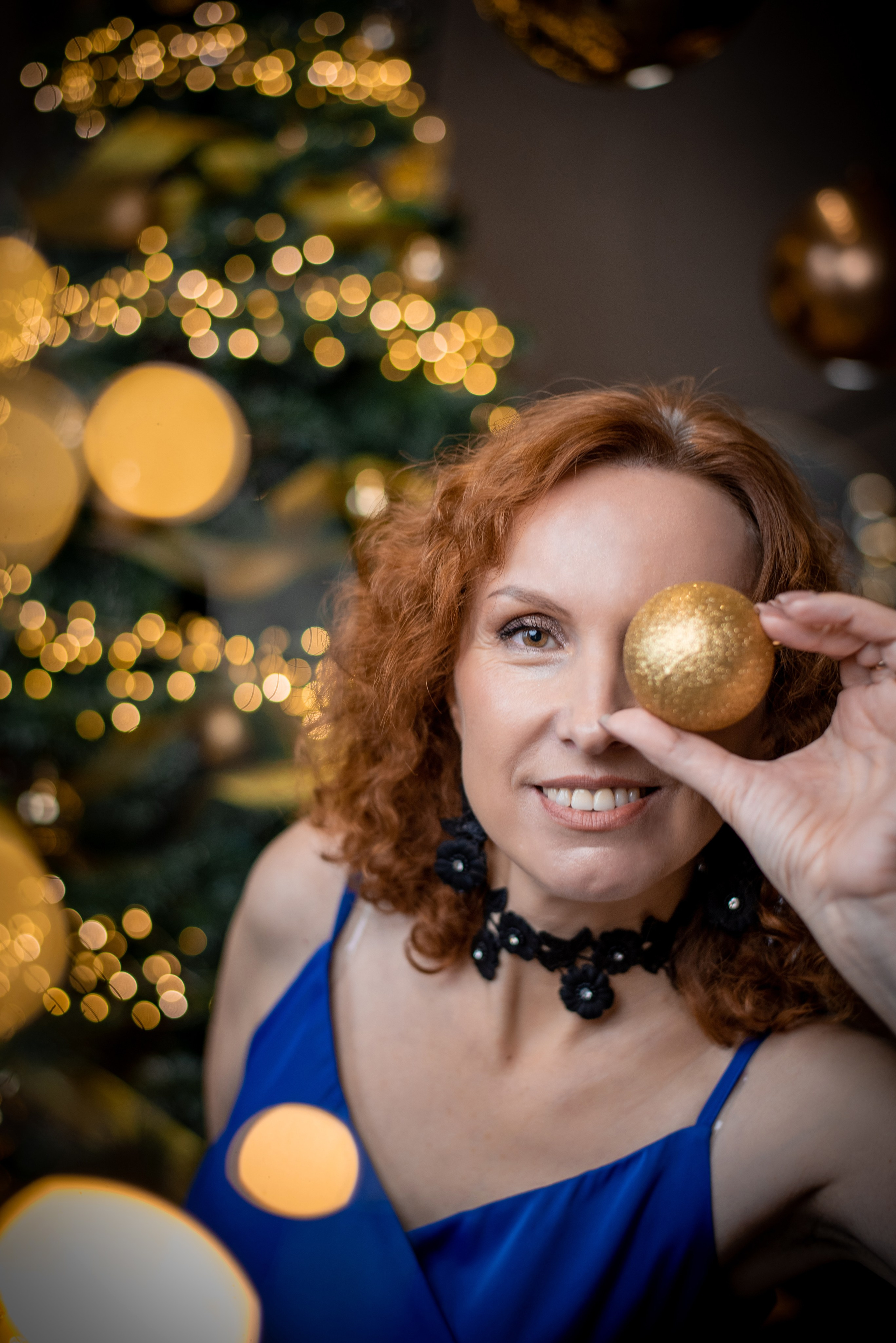 Новогодняя фотосессия в студии