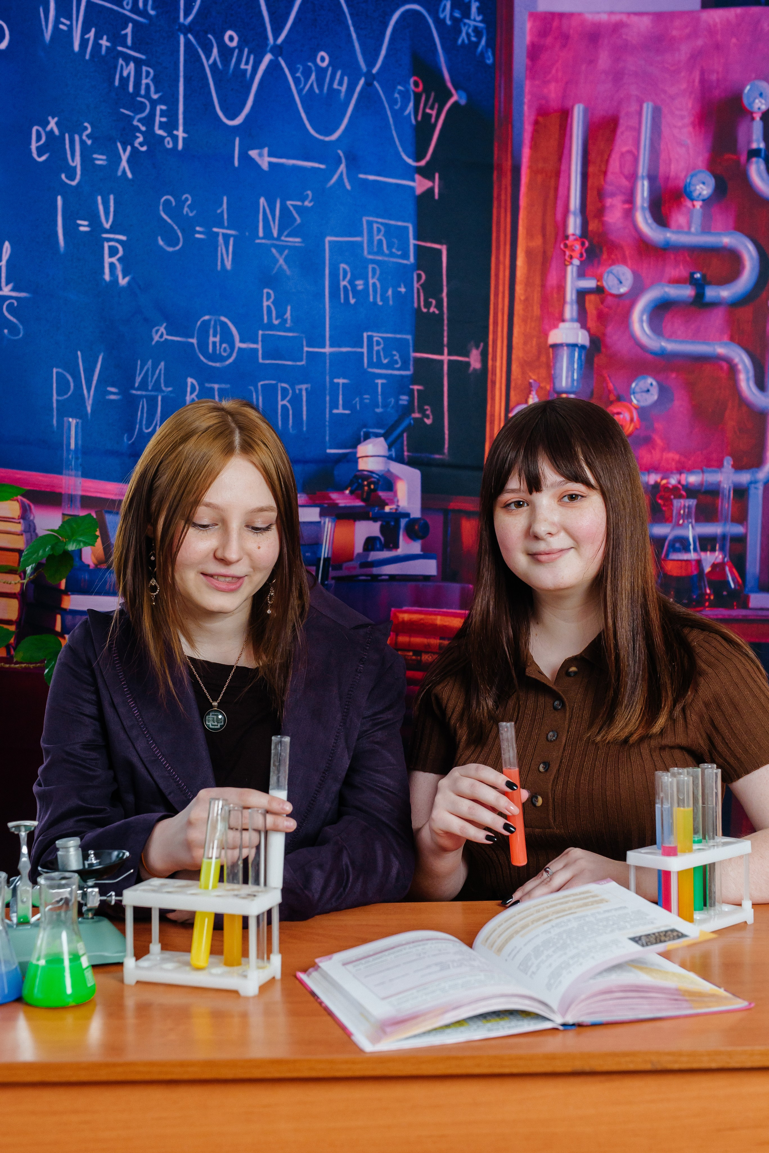 Урок химии. Семейный фотограф в Барнауле