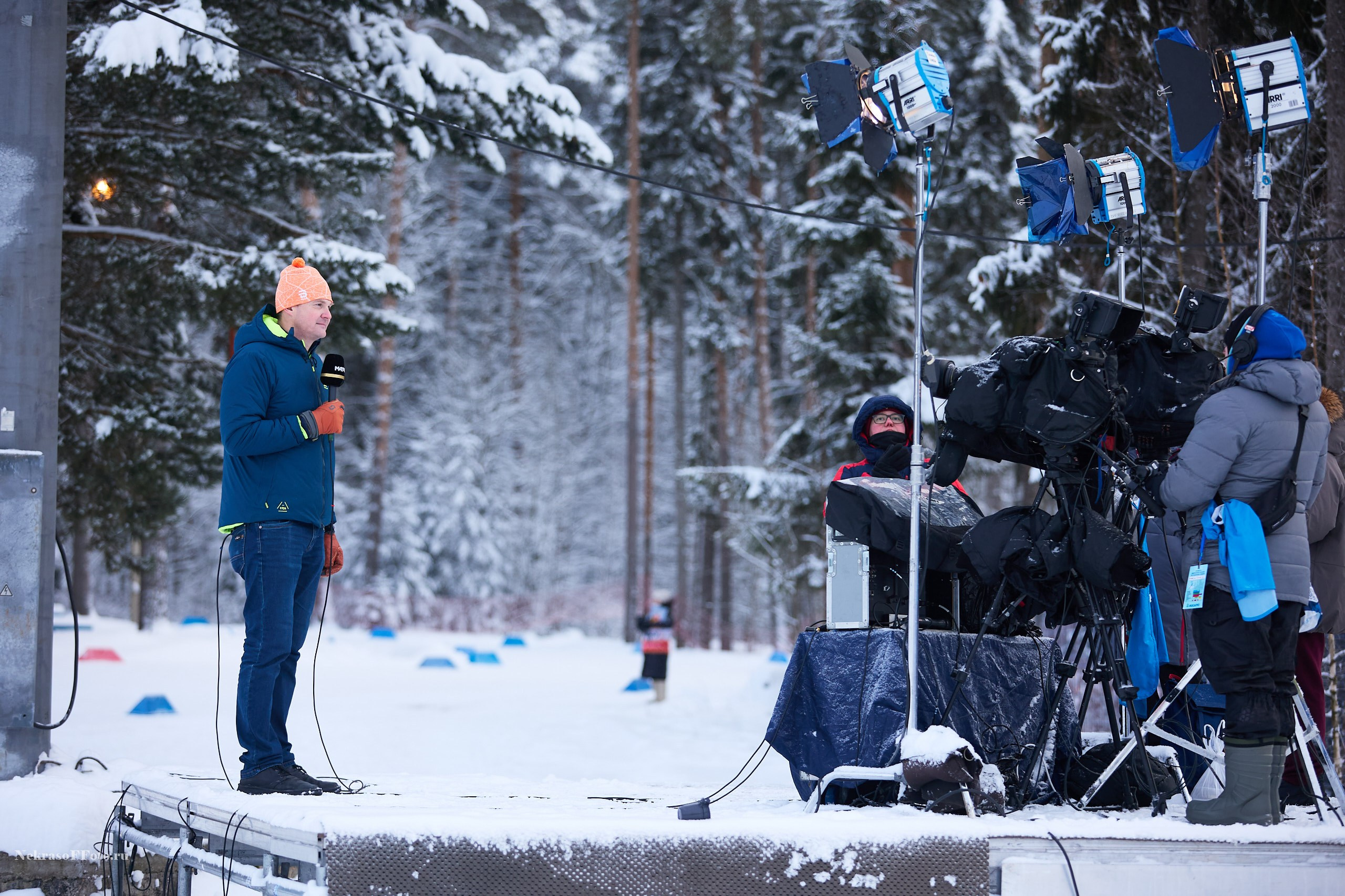 Кубок России по Лыжным гонкам. Спортивный фотограф Некрасов Денис