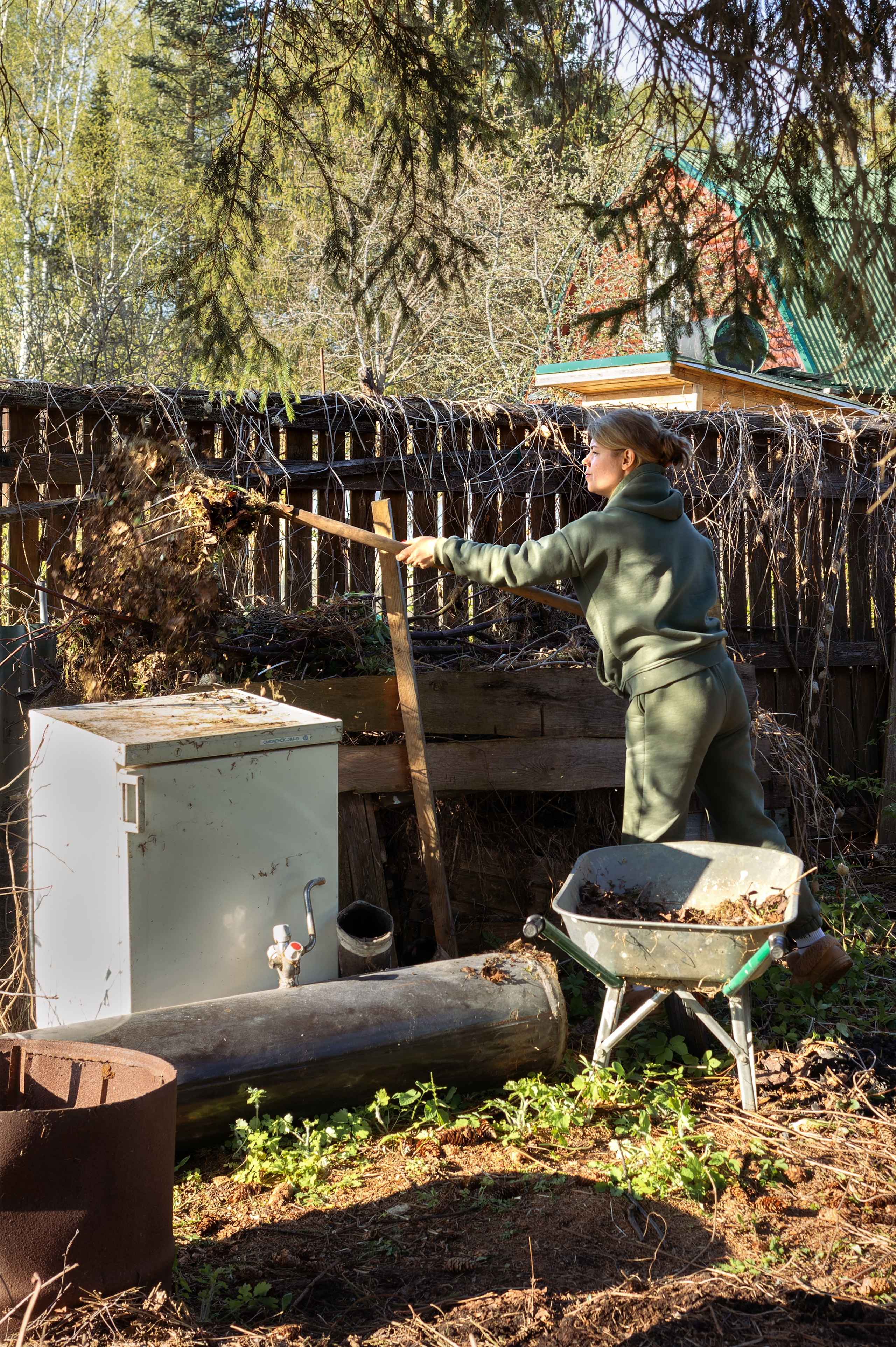 Семейная дачная фотосессия lifestyle