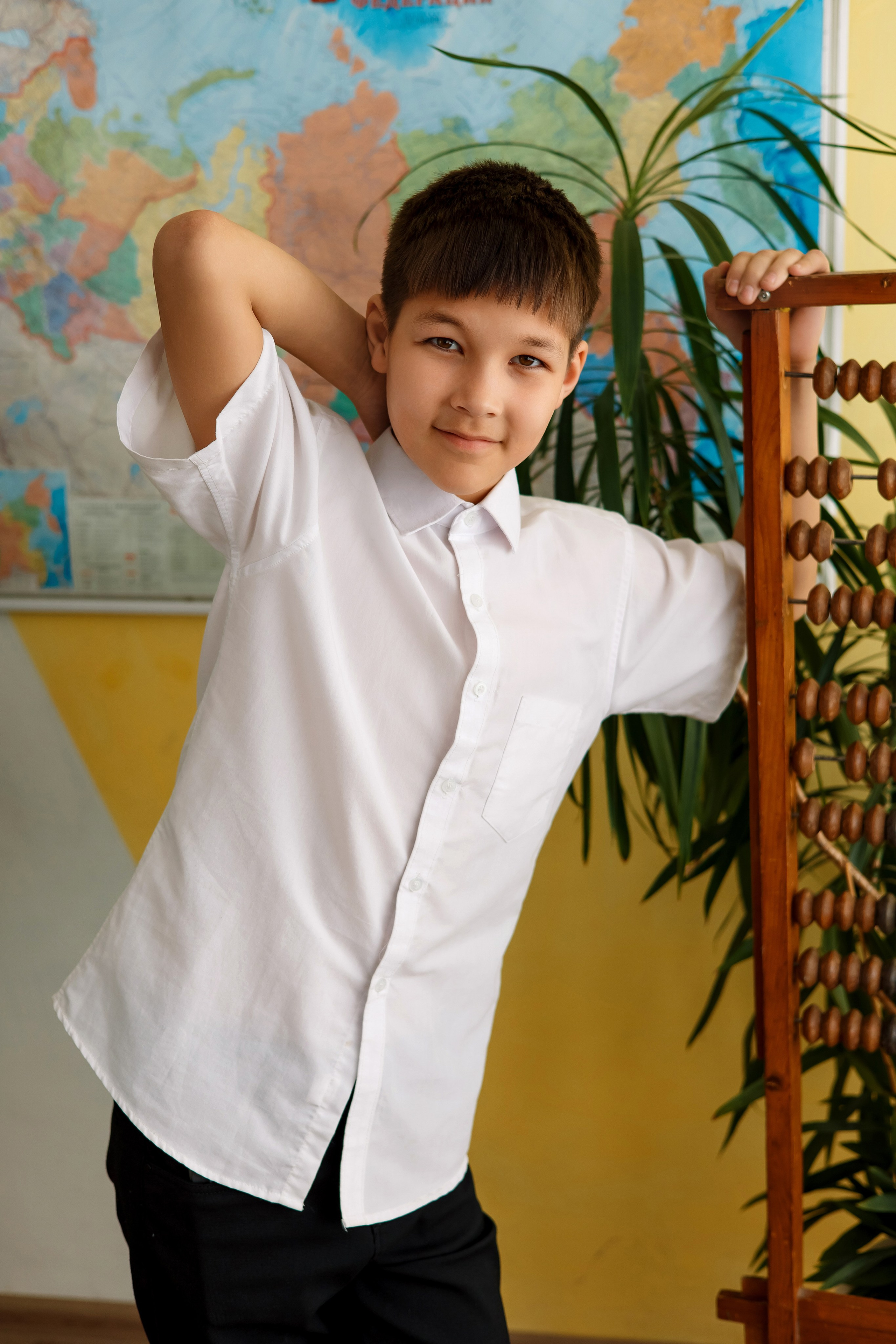 4 класс с. Барабаш. Фотограф Любовь Корниенко, Примоский край