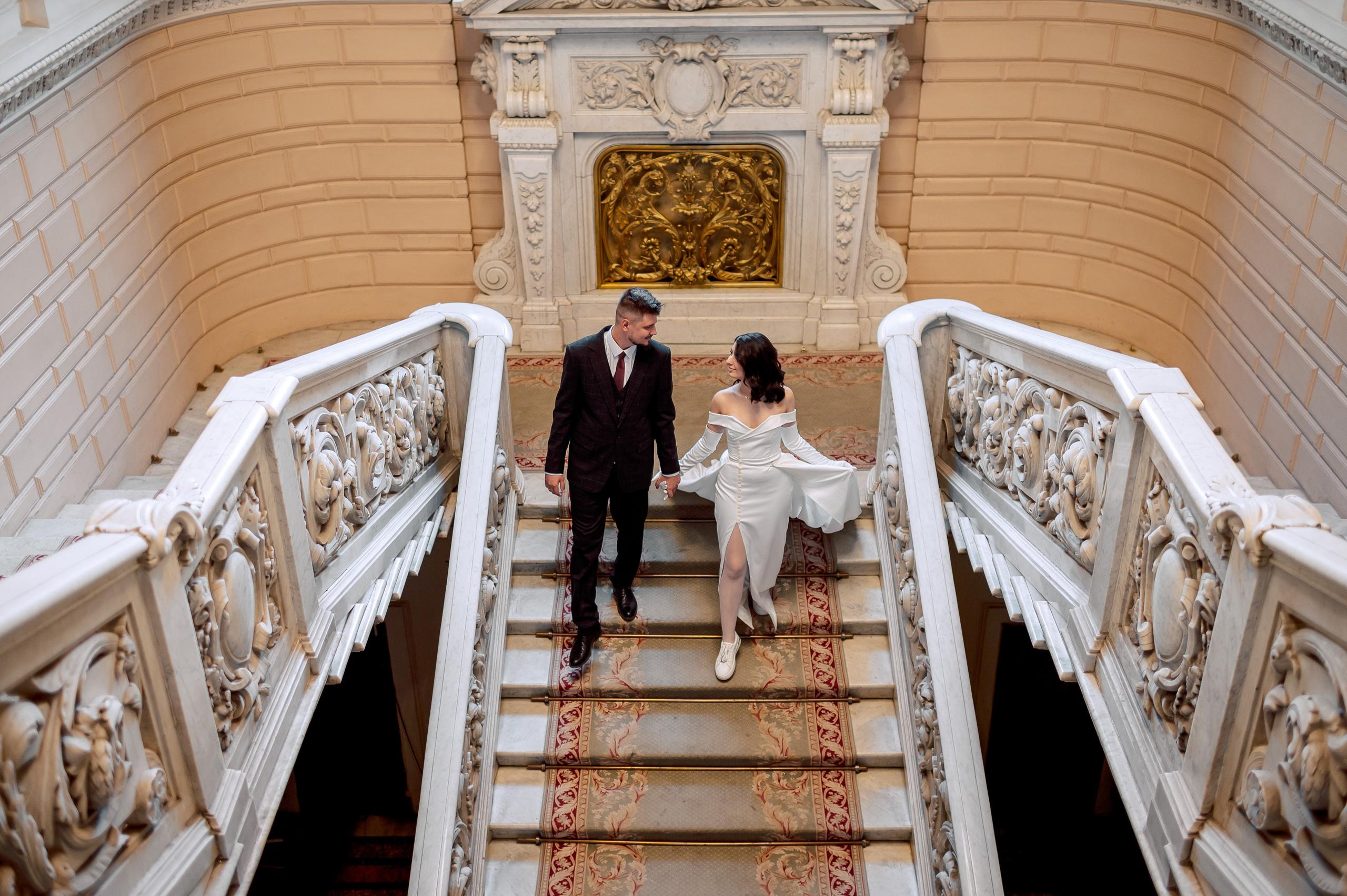 Камерная свадьба в Первом Дворце Бракосочетания №1 на Английской набережной Яны и Евгения. Портретный, семейный и свадебный фотограф в Санкт-Петербурге и в Пушкине Ширяев Денис