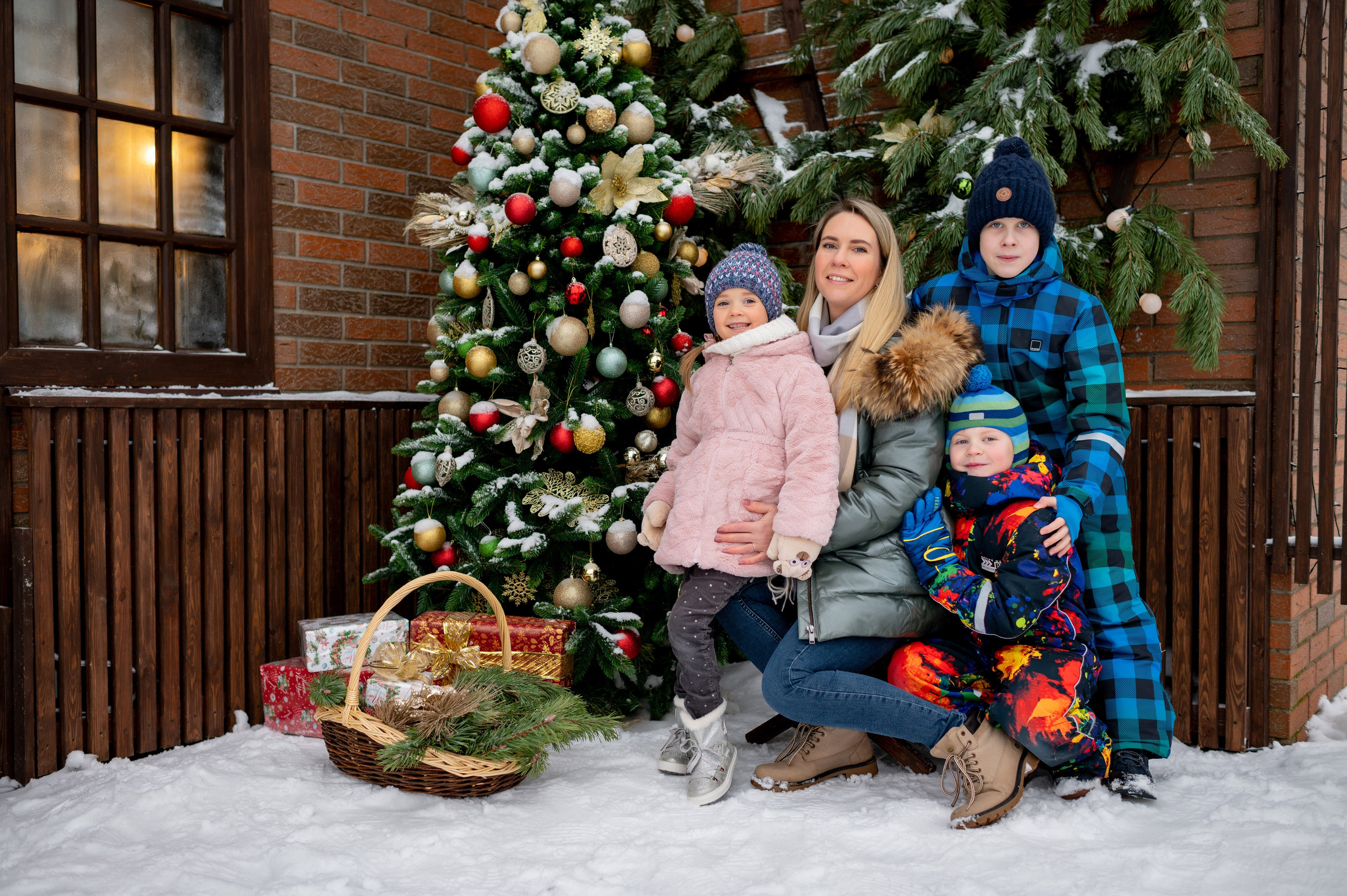 Новогодняя терраса. Портретный, семейный и свадебный фотограф в Санкт-Петербурге и в Москве Ширяев Денис