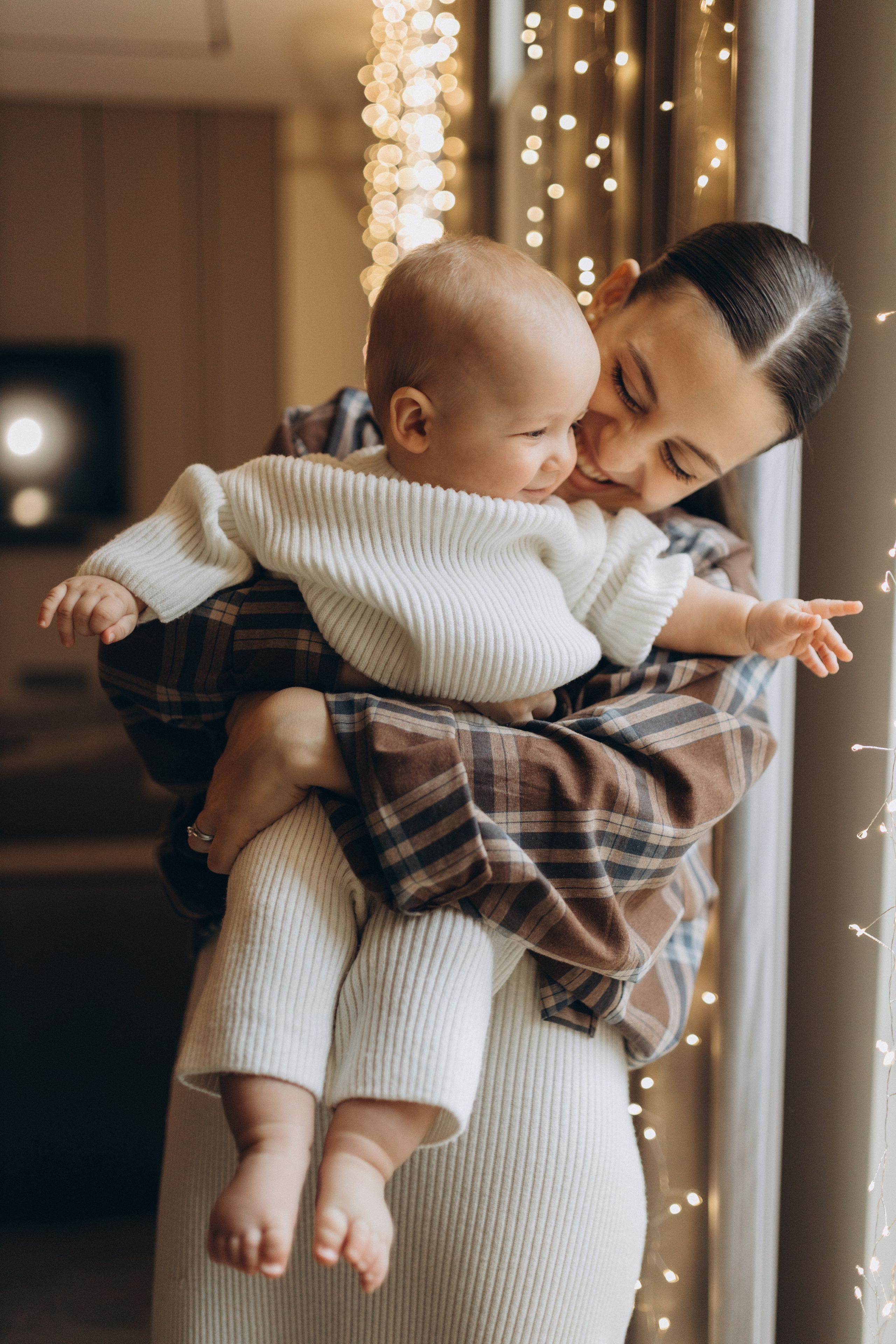 Домашняя новогодняя история про Леона. Семейный фотограф Мария Маркова Москва и Одинцово