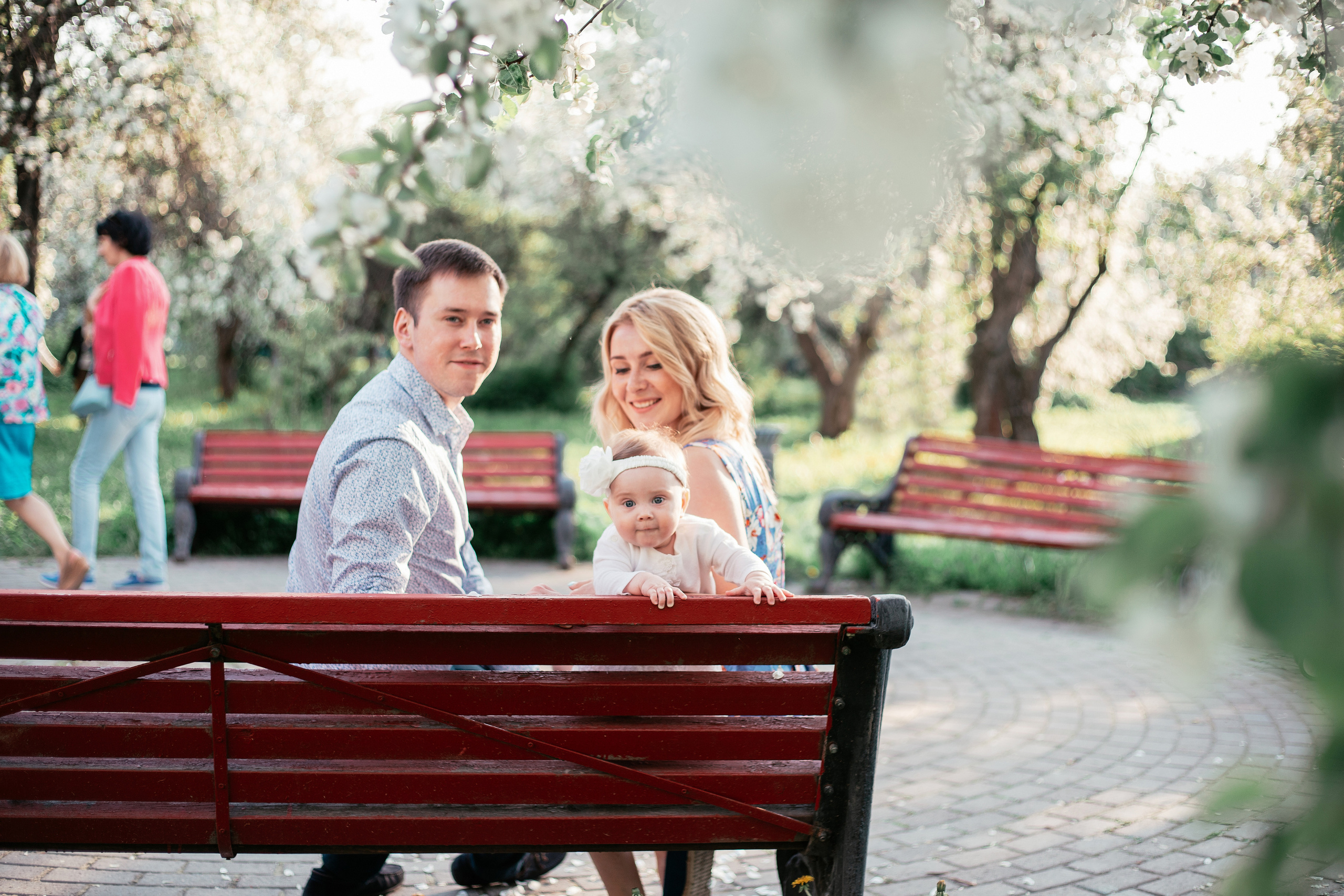 Семейная фотосессия на улице/природе. Фотограф в Москве Авдеева Мария