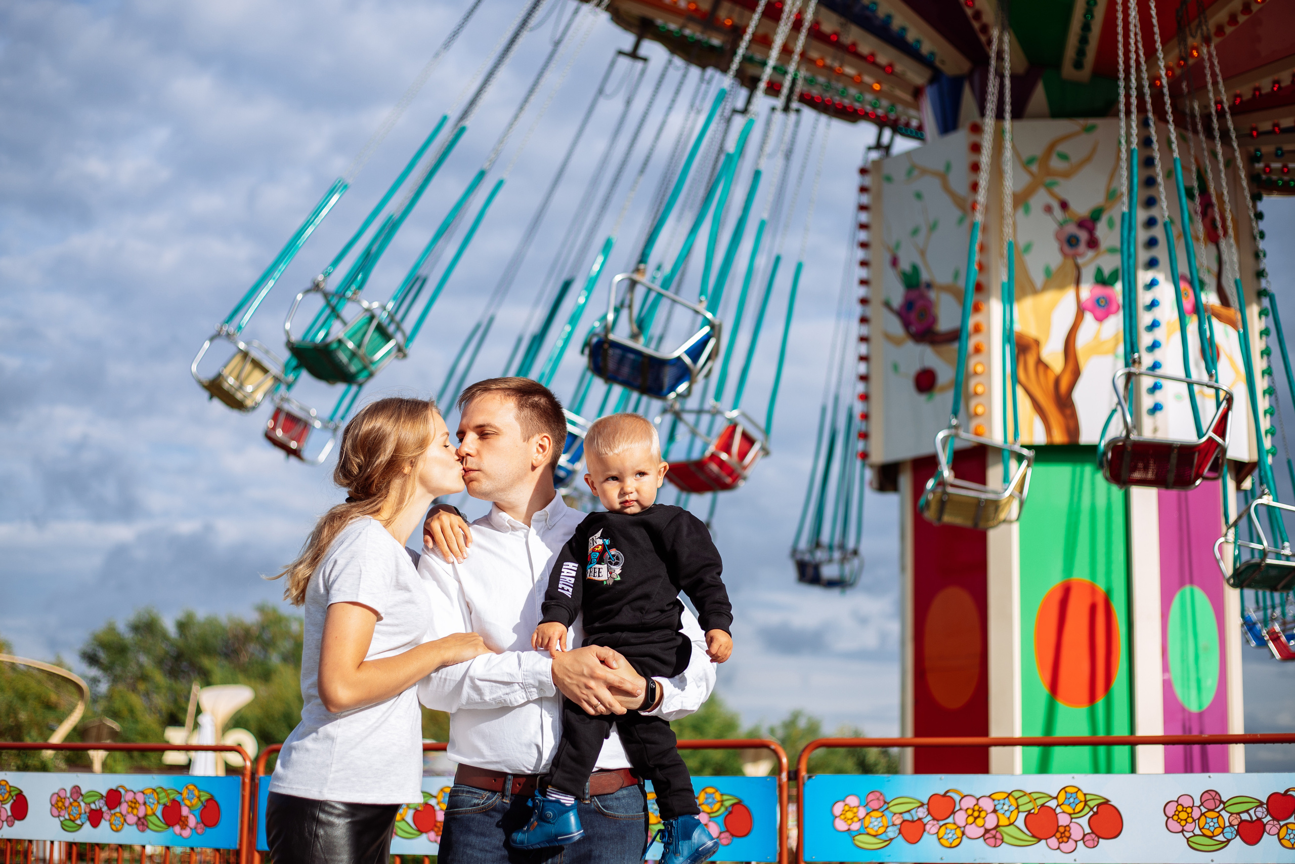 Семейная фотосессия на улице/природе. Фотограф в Москве Авдеева Мария