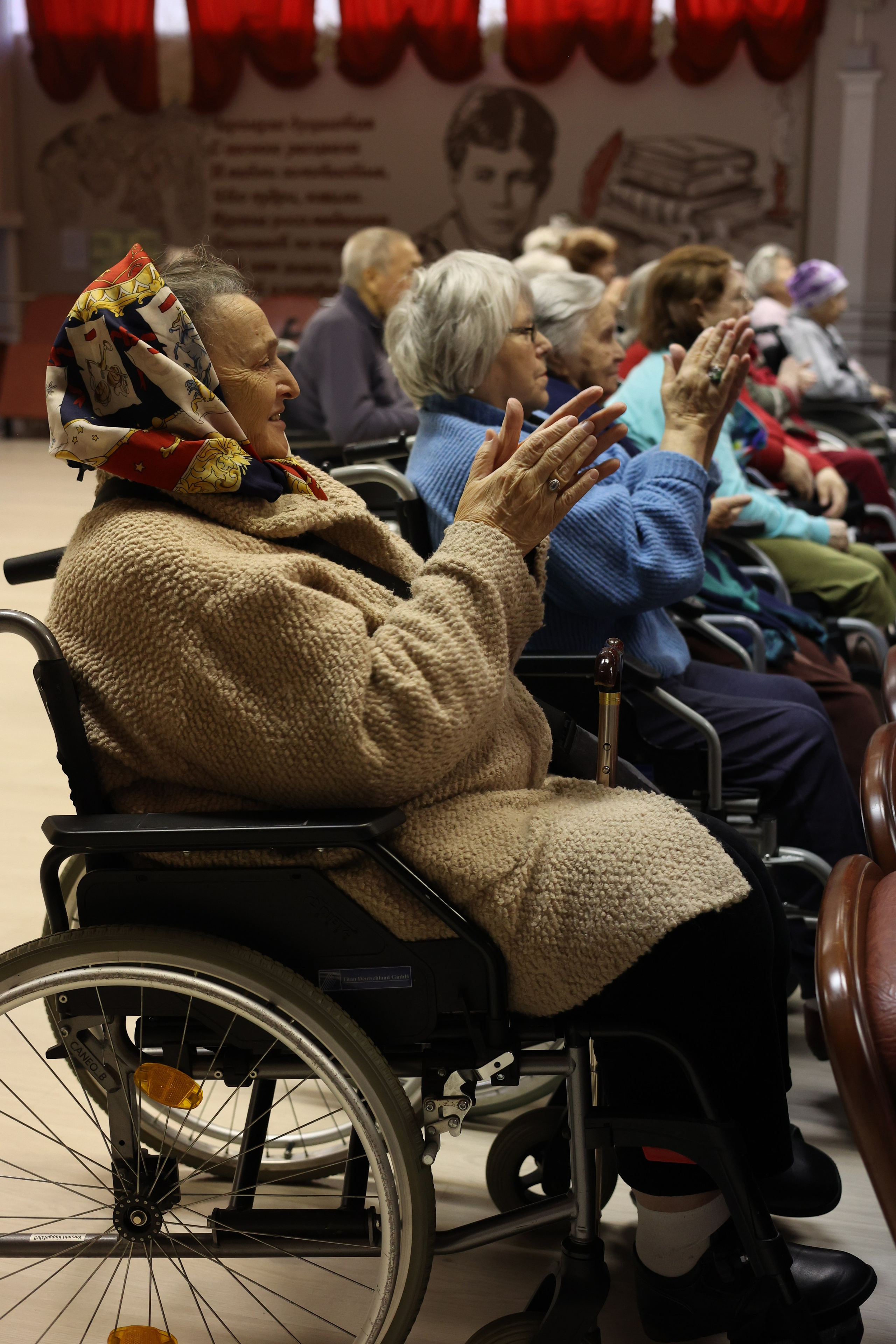 Концерт «От сердца к сердцу» для ветеранов 11.10.2023. Профессиональный фотограф в Москве Алёна Котова