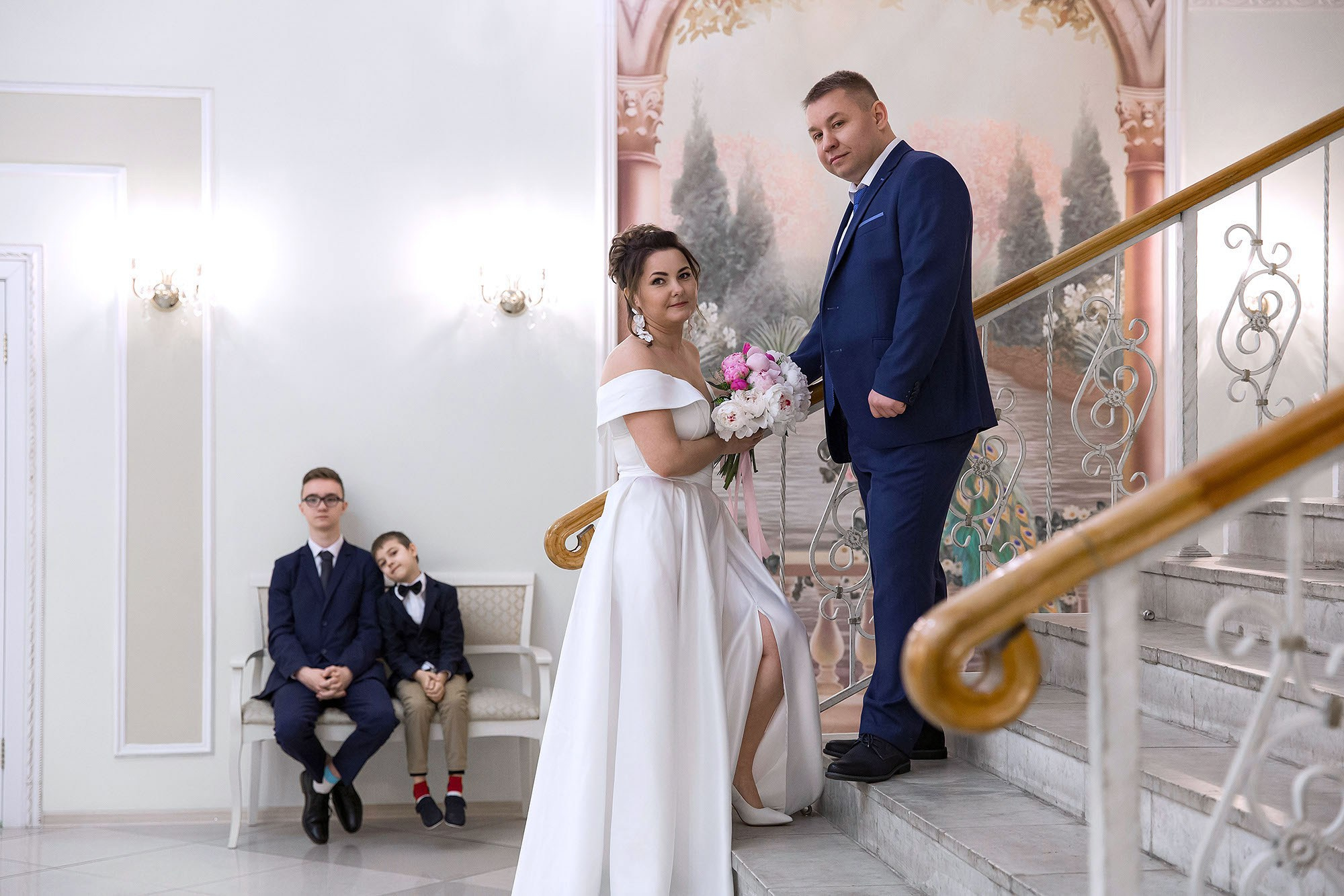 Регистрация в ЗАГСе и выездная. Свадебная съемка. Фотограф в Москве Валерий Боцман