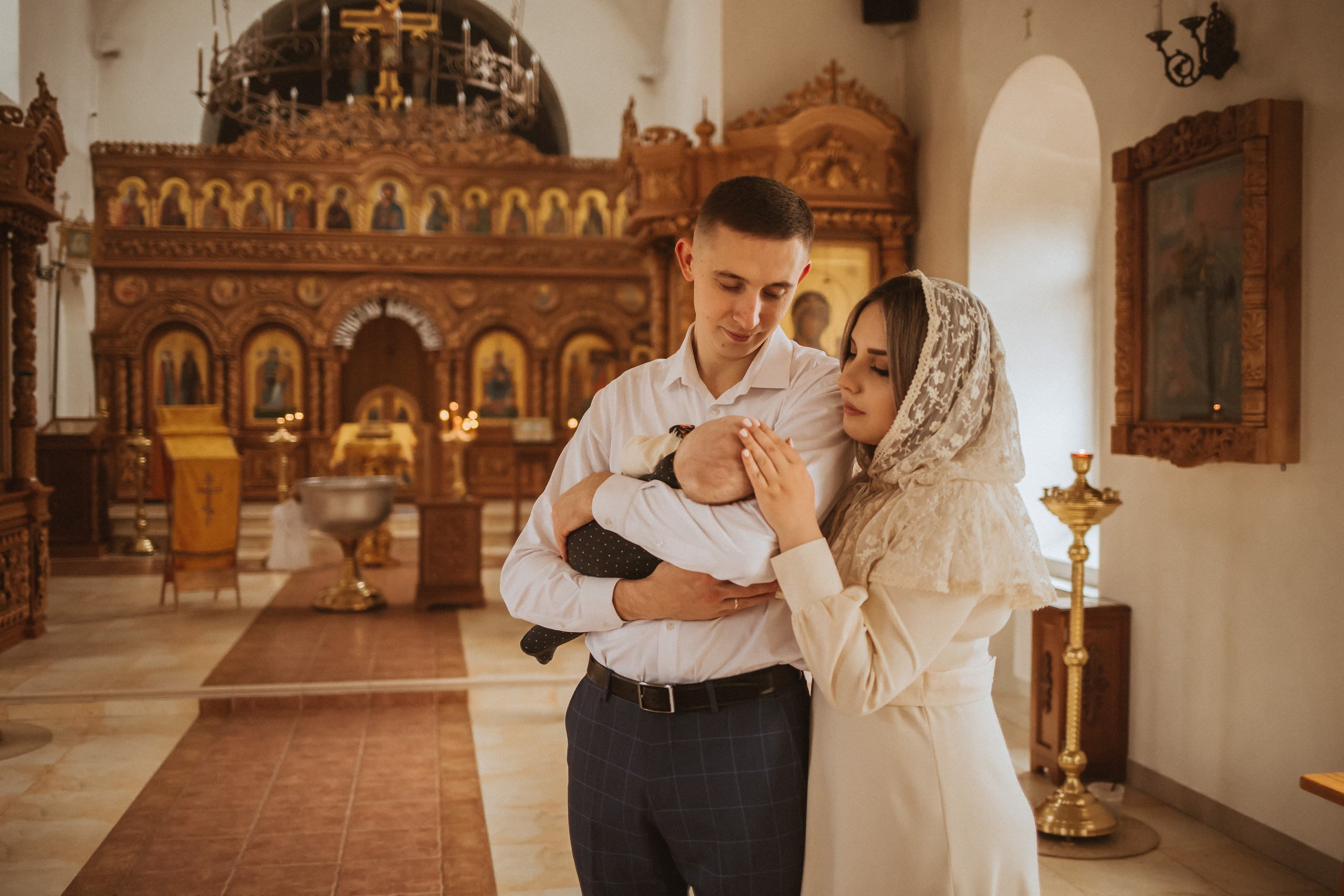 Таинство Крещения. Семейный фотограф Анна Шелепова