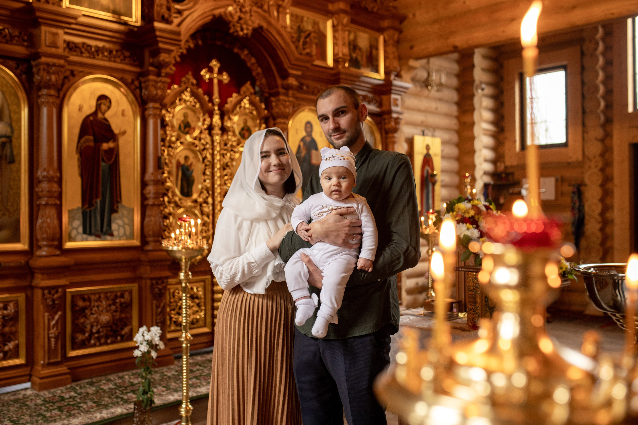 Таинство крещения Марка. Фотограф в Железнодорожном и Балашихе