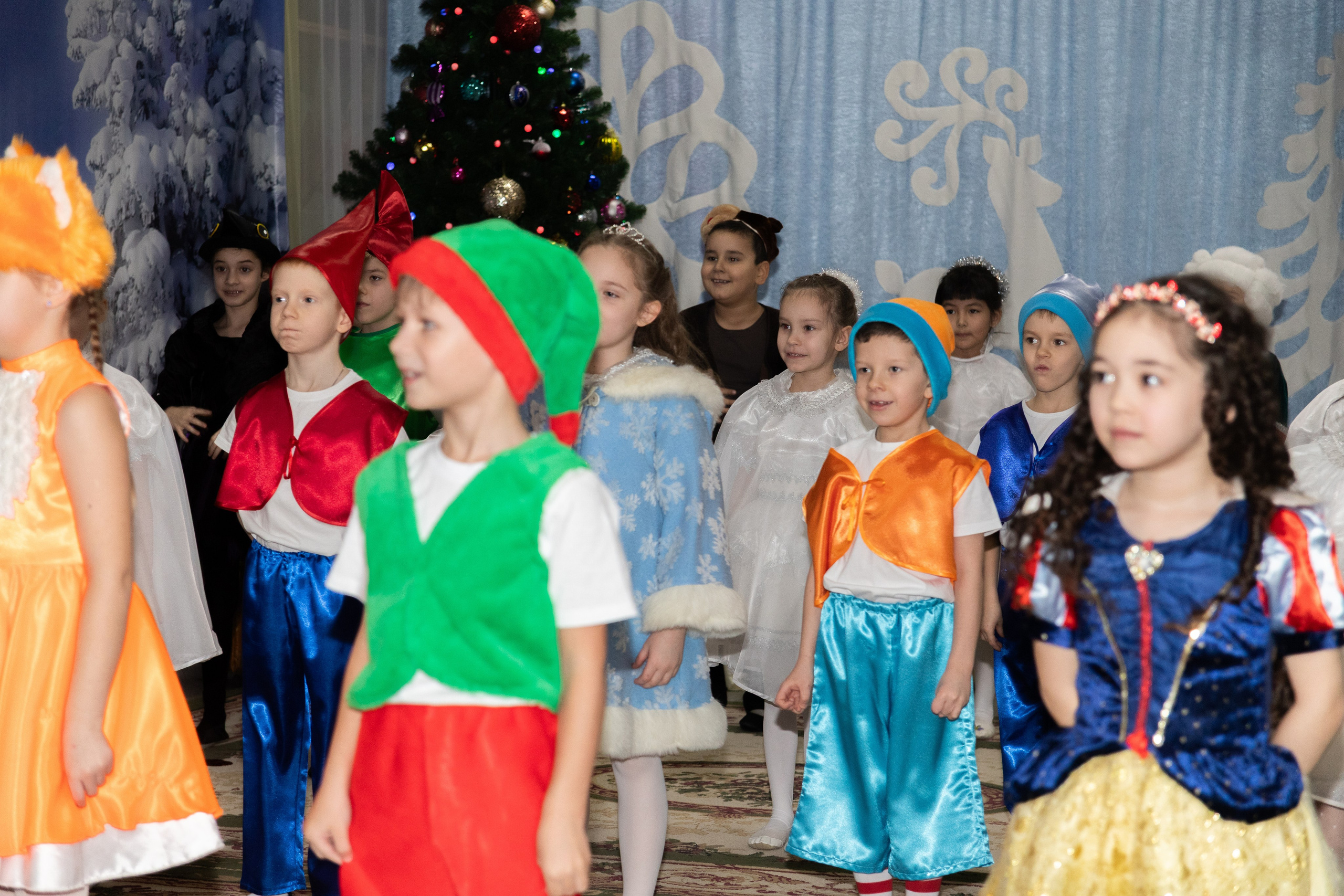 Новогодний утренник подготовительной группы. Индивидуальный и свадебный фотограф в Москве, Электростали и Туле Кадейкина Екатерина