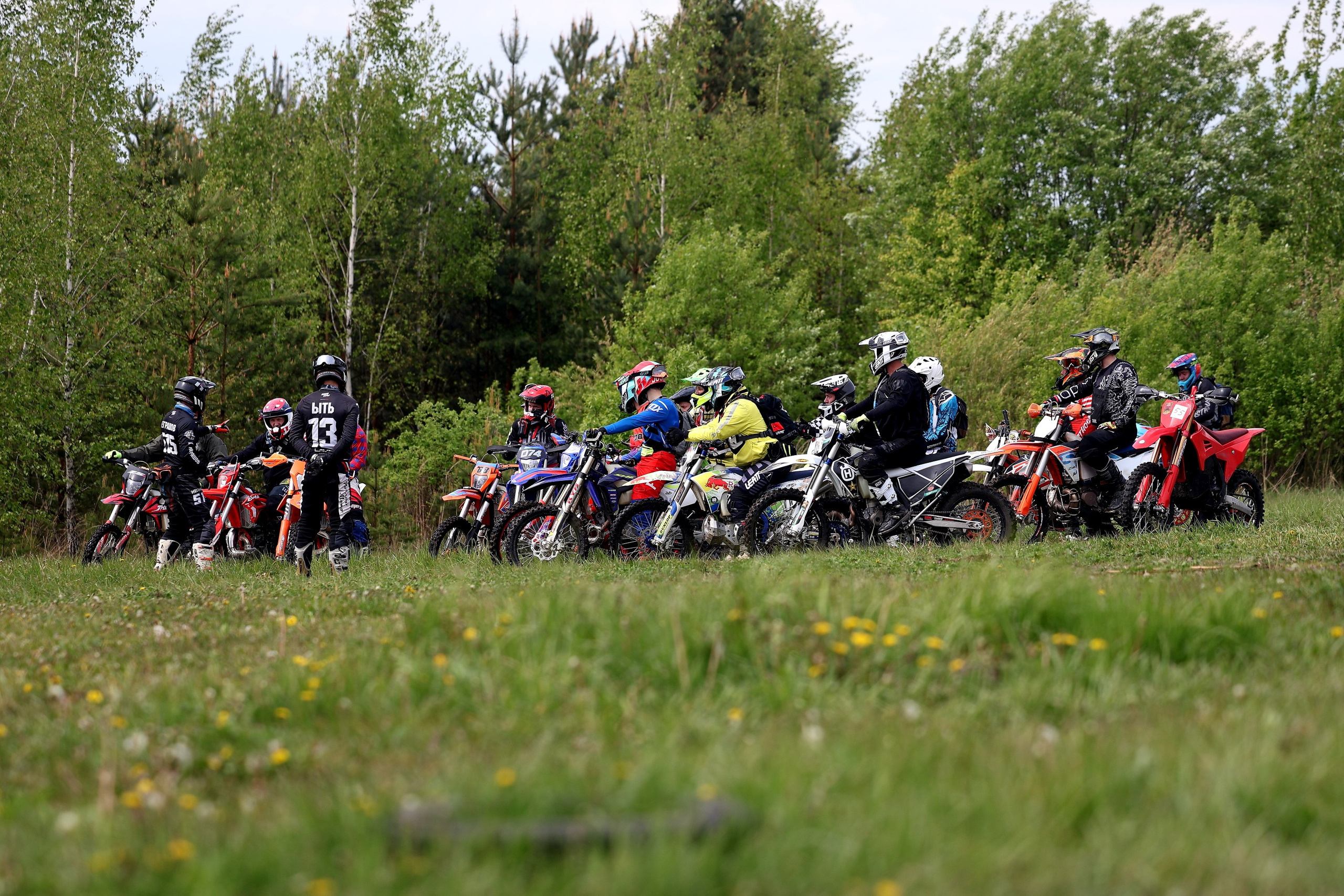 Тренировка по следам гонки ЭНДУРО РЕВОЛЮЦИЯ. Спортивный и репортажный фотограф Ермакова Светлана