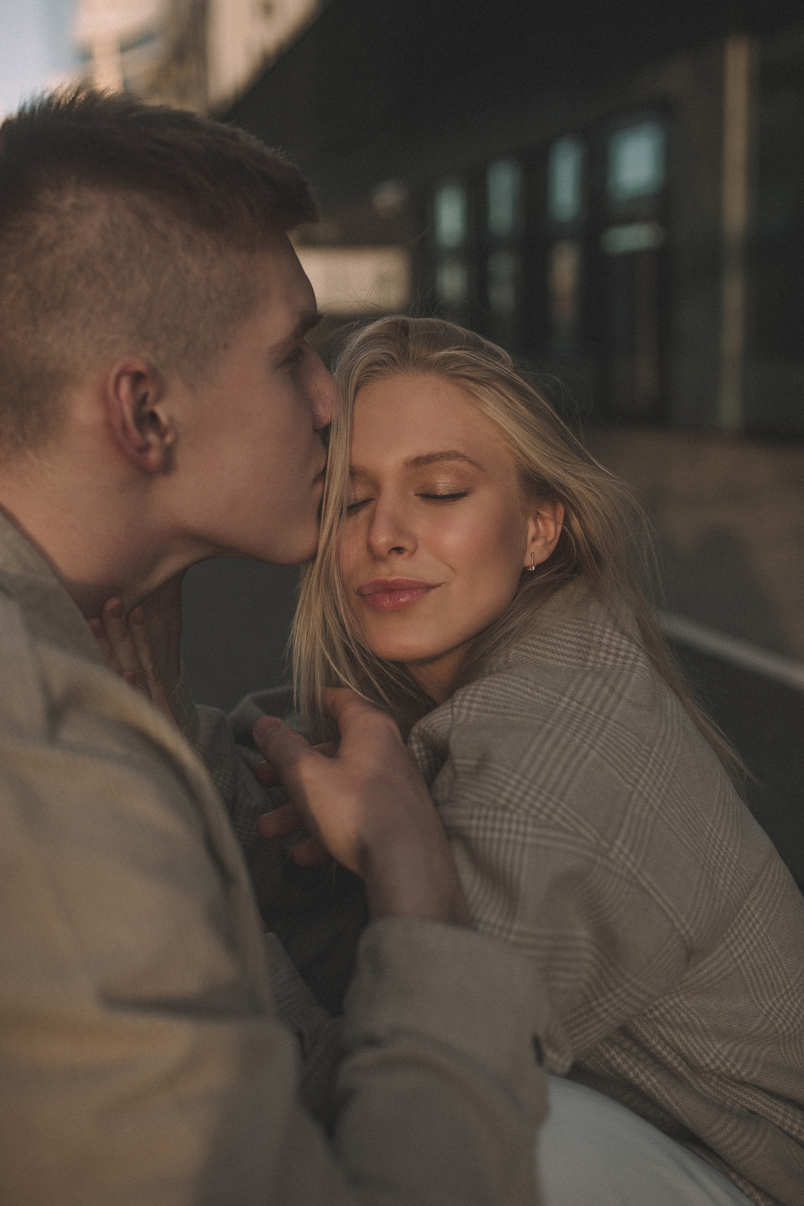 Фотосессия love story в городе. Фотограф Екатерина Амбрушкевич